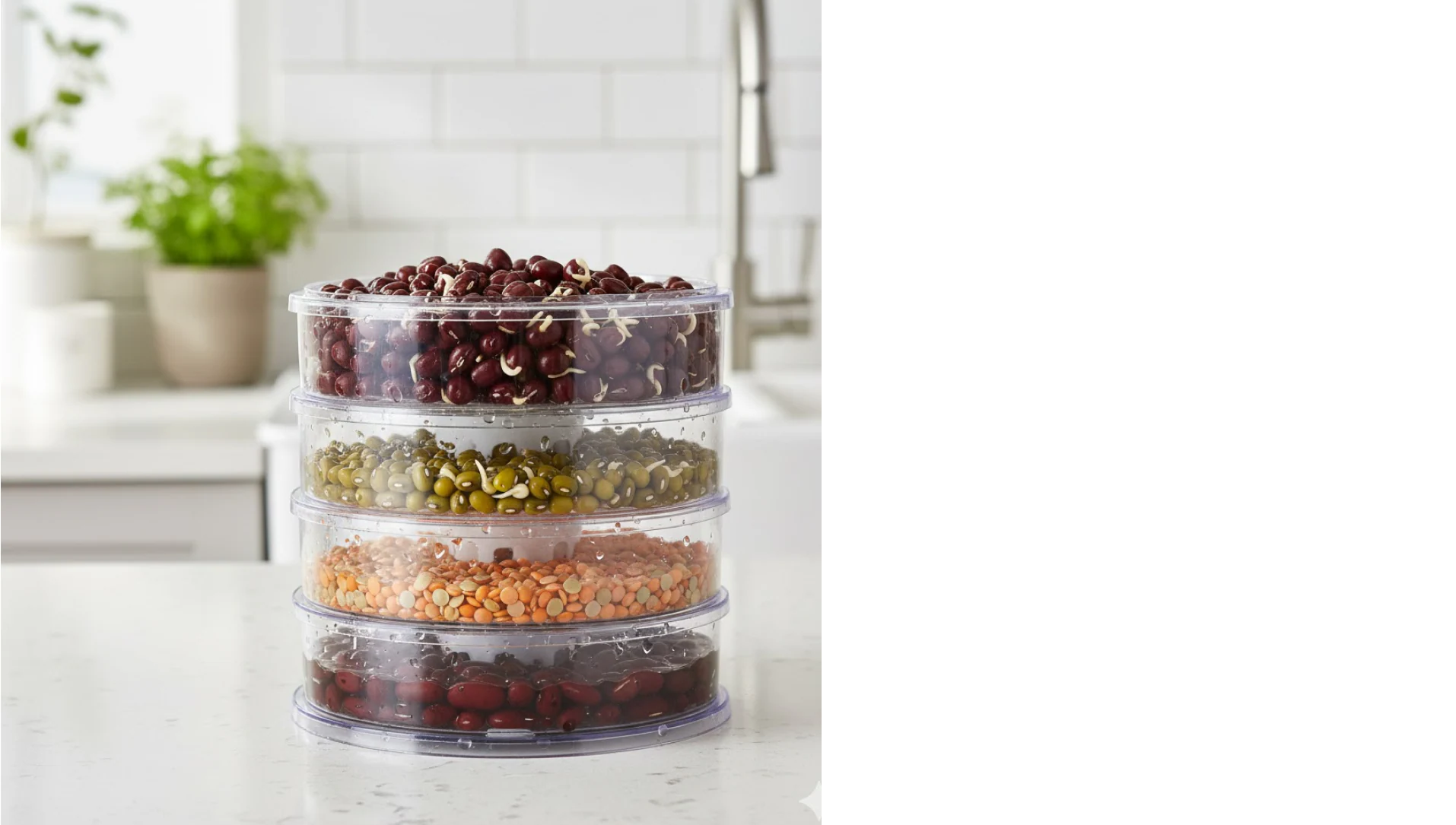 Sprout Maker 4 Layer for Household and Kitchen Use