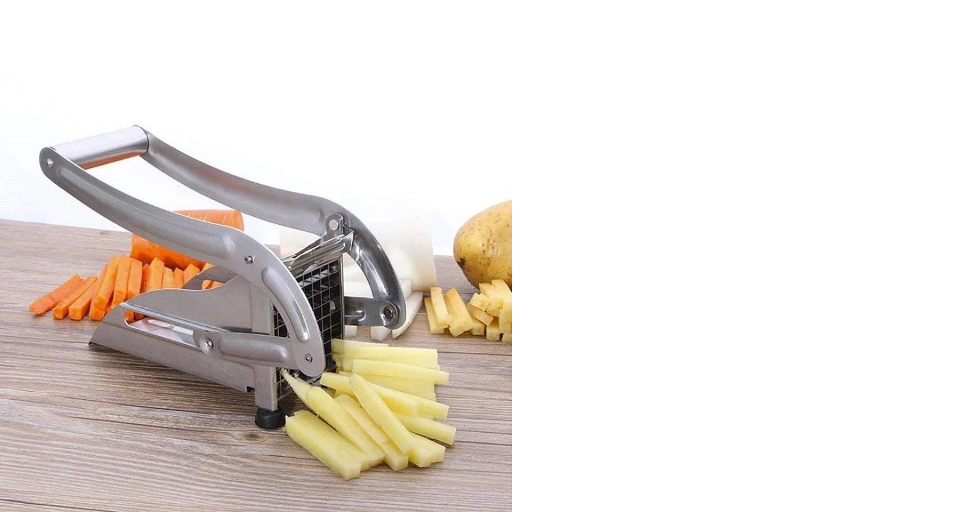 Stainless Steel French Fries Potato Chips Strip Cutter Machine