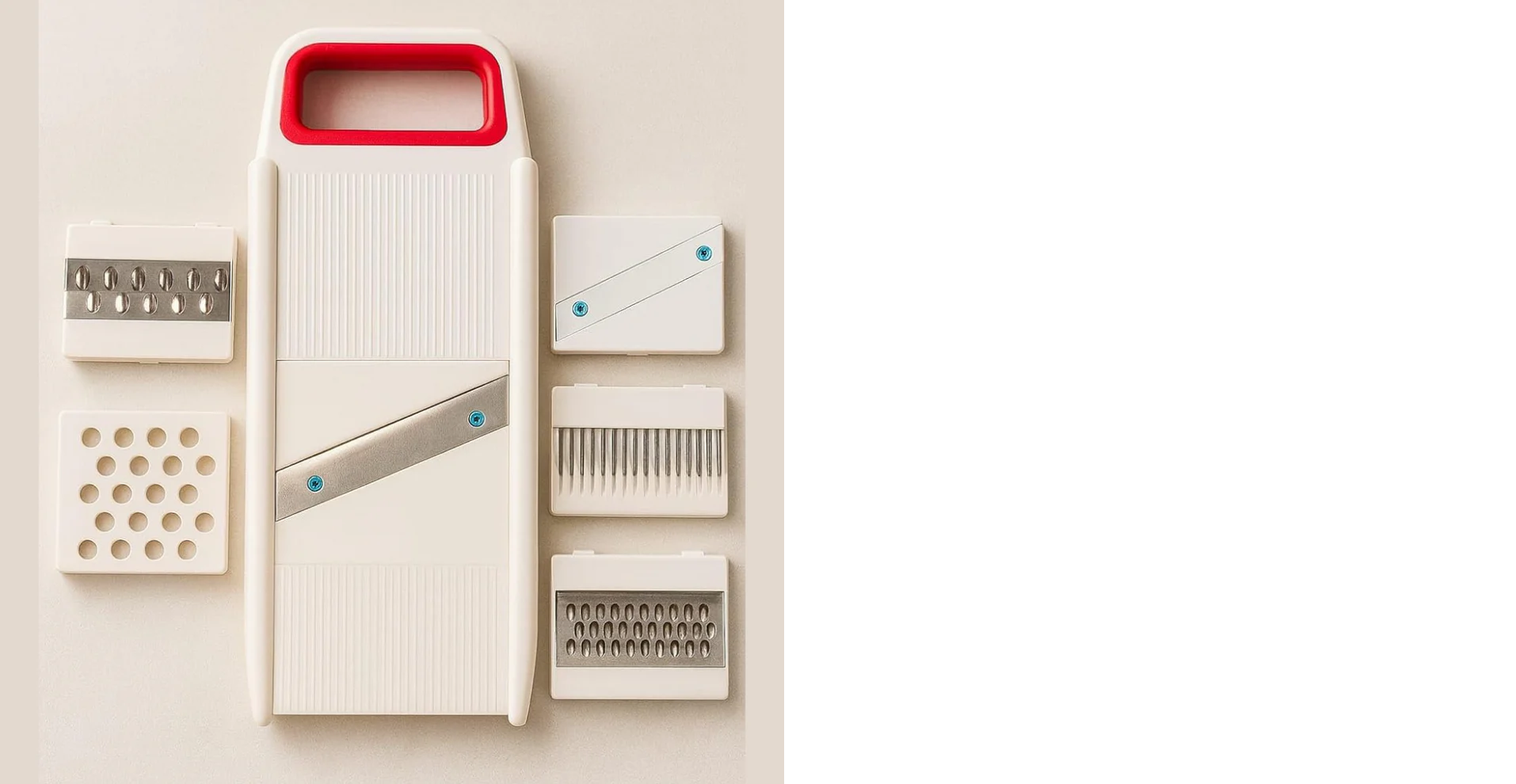 Kitchen Tools - 6 in 1 Multipurpose SLICERS & GRATERS