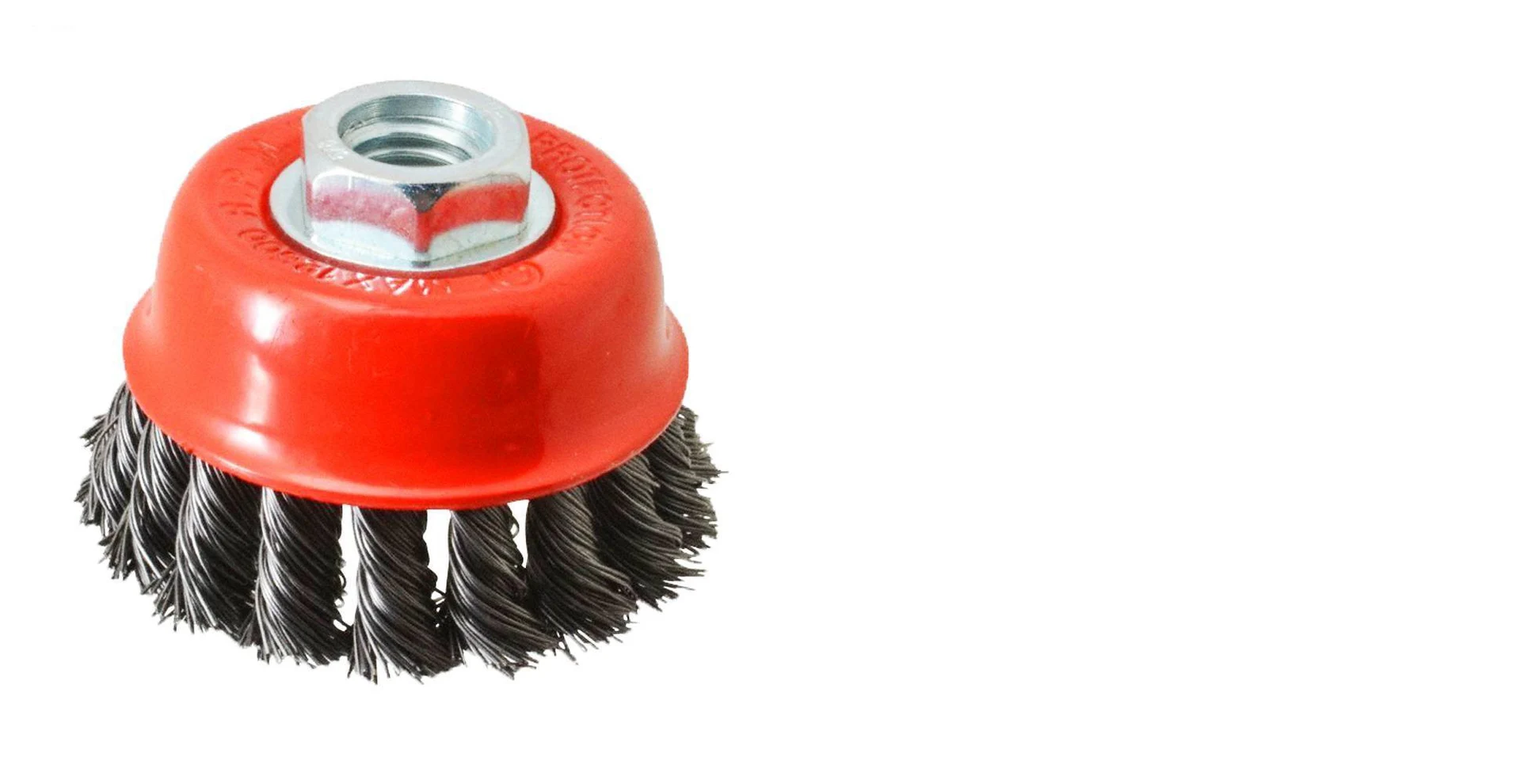 Wire Wheel Cup Brush (Black)