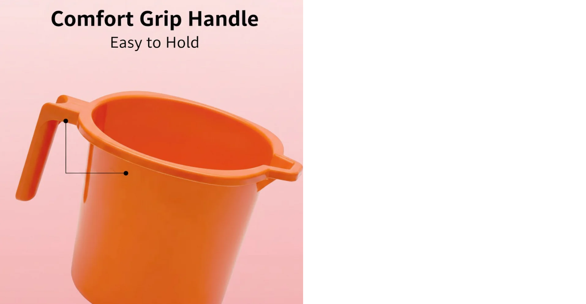 Deluxe Plastic Mug for Bathroom (muga_101)