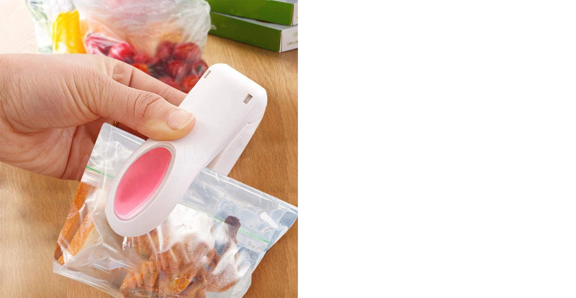 Hand Held Sealer (Mini Sealing Machine / Mix Color / 1 Pc)