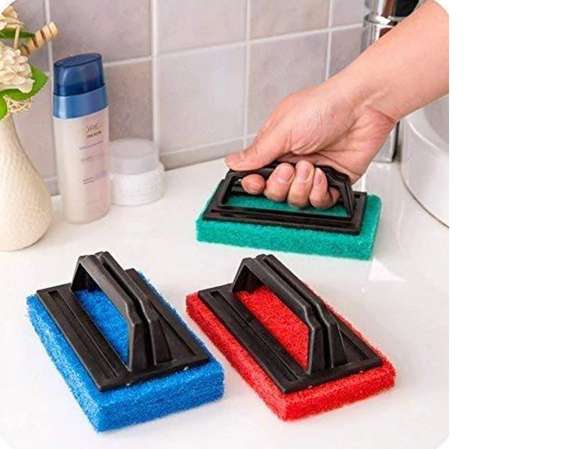 Handle Scrubber Brush widely used by all types of peoples for washing utensils