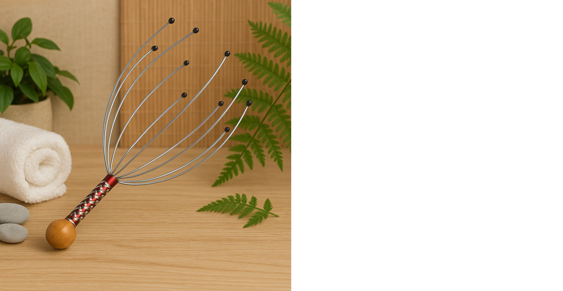 Hand Held Scalp Head Massager Stress Relief