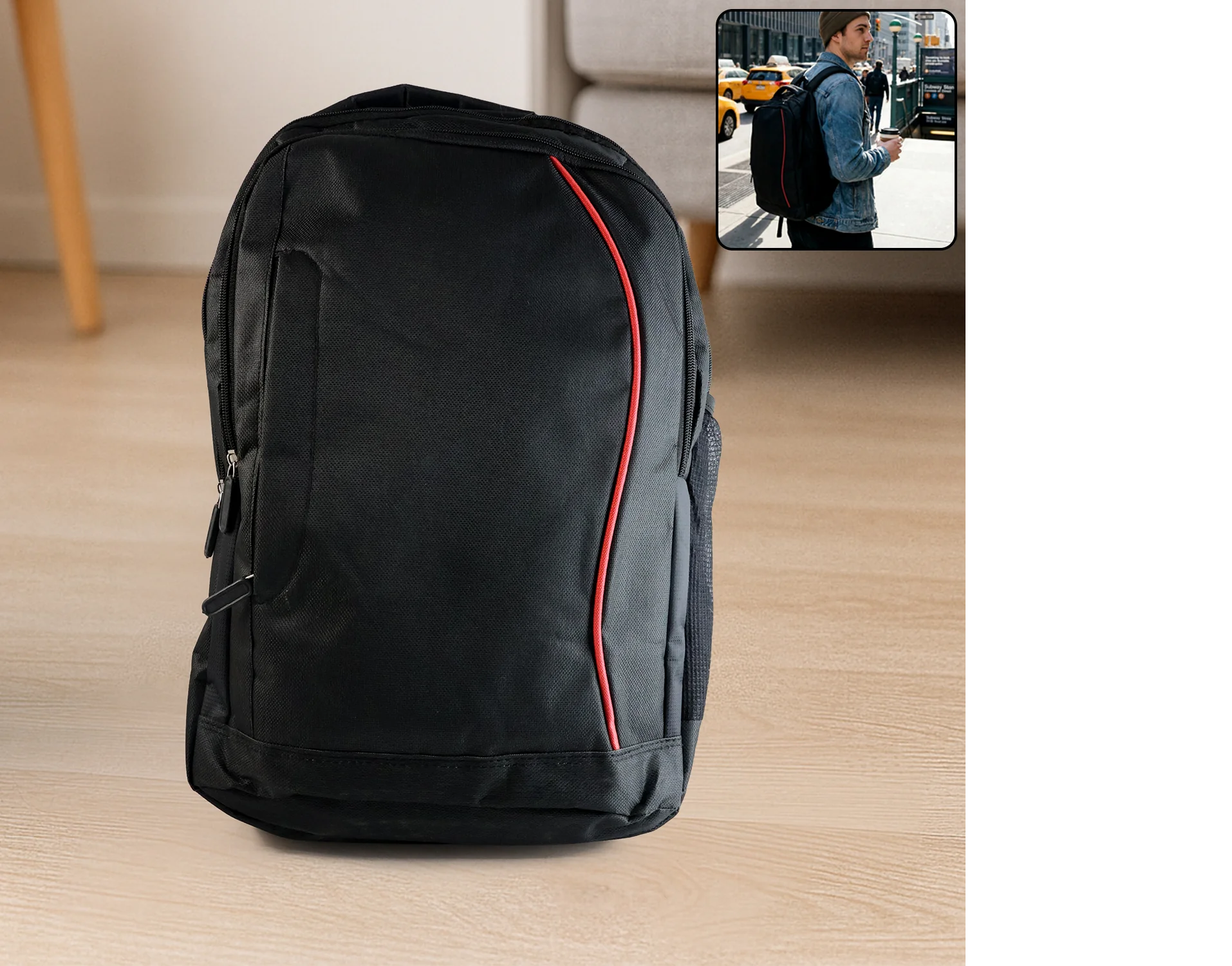 Waterproof Laptop Shoulder Bag for Men & Women