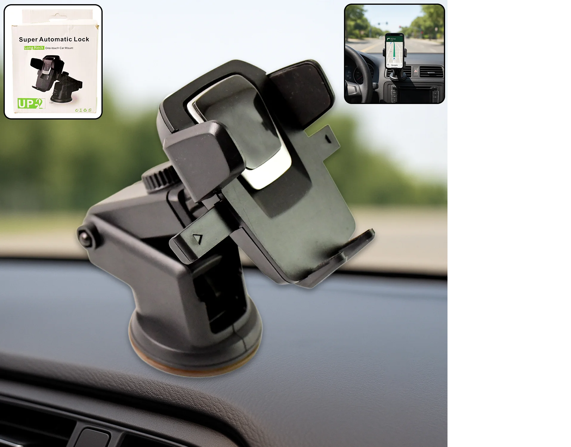 Adjustable Car Mount (Multicolour)