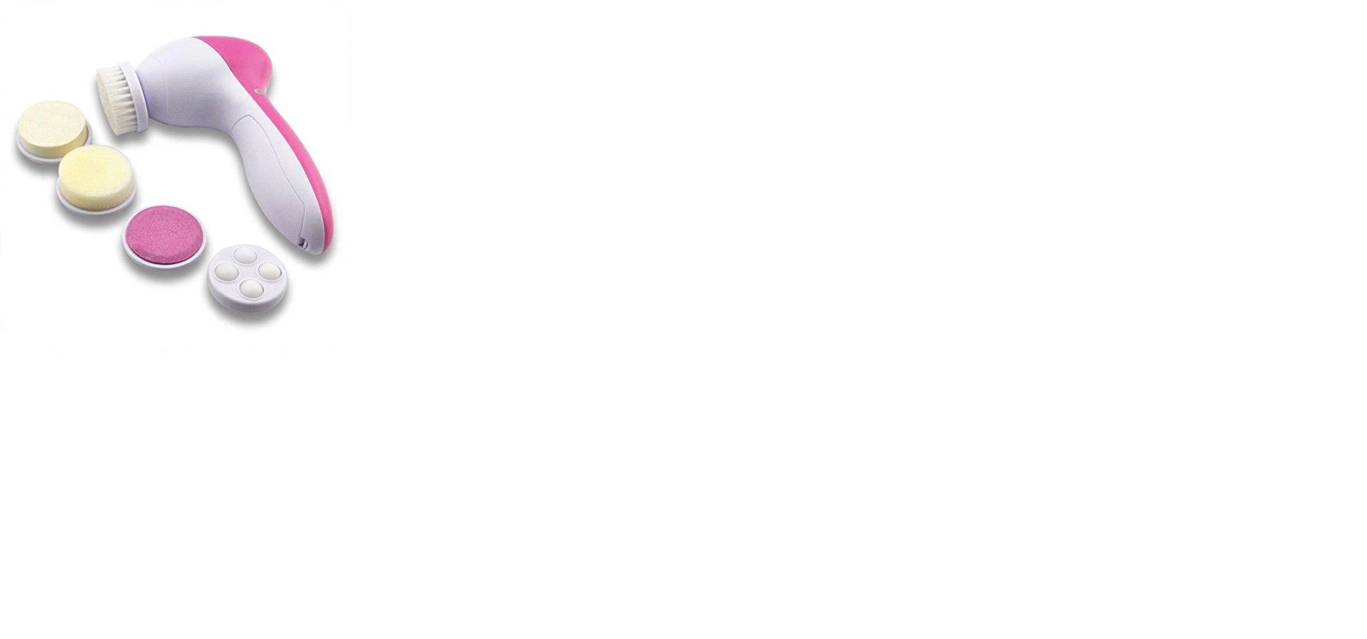 5-in-1 Smoothing Body & Facial Massager (Pink)