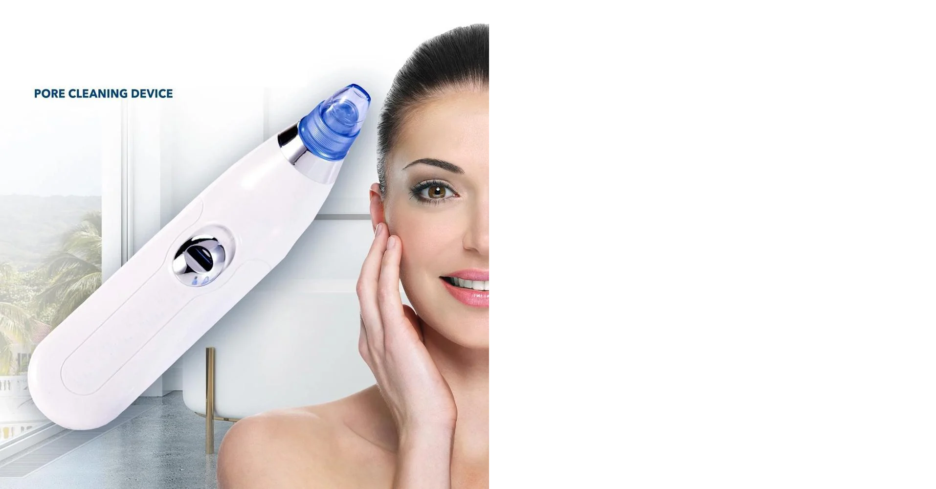 4-in-1 Blackhead Extractor – Vacuum Suction Acne Remover & Pore Cleaner