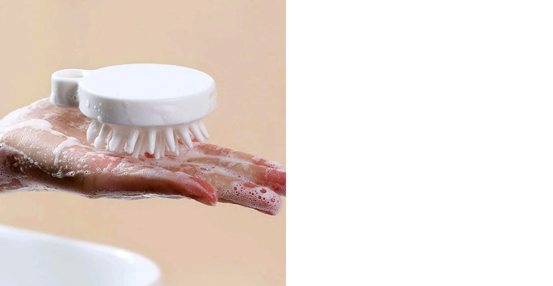 Comb Scalp Massage Brush, Hair brush, Hair Comb, Shower Brush, Bath Massage Brush, Small Portable Brush Washable Massage Comb Bath Shampoo Massages Effectively Remove Loose Short Hair, Hair accessories