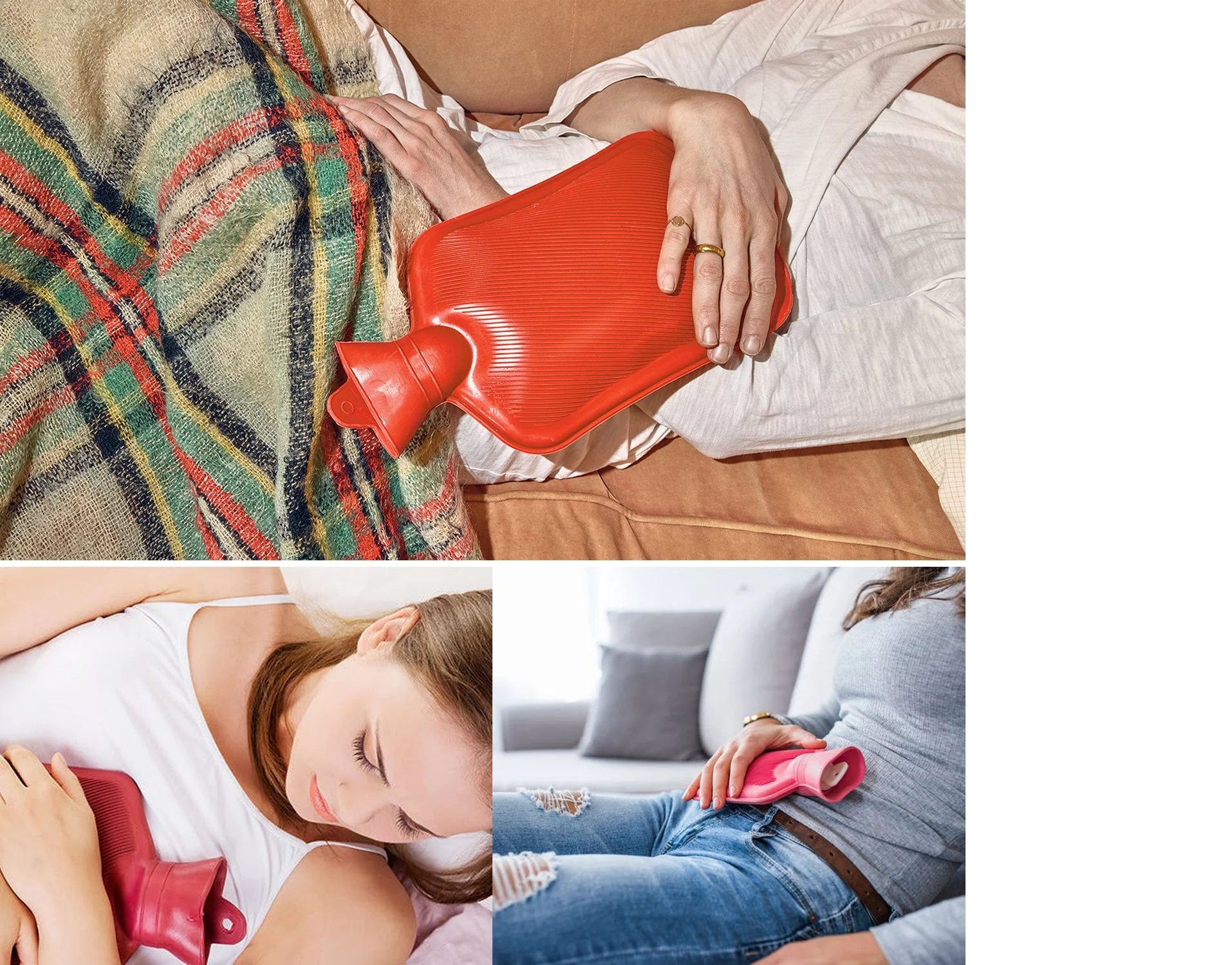 Rubber Hot Water Heating Bag for Pain Relief(Medium)