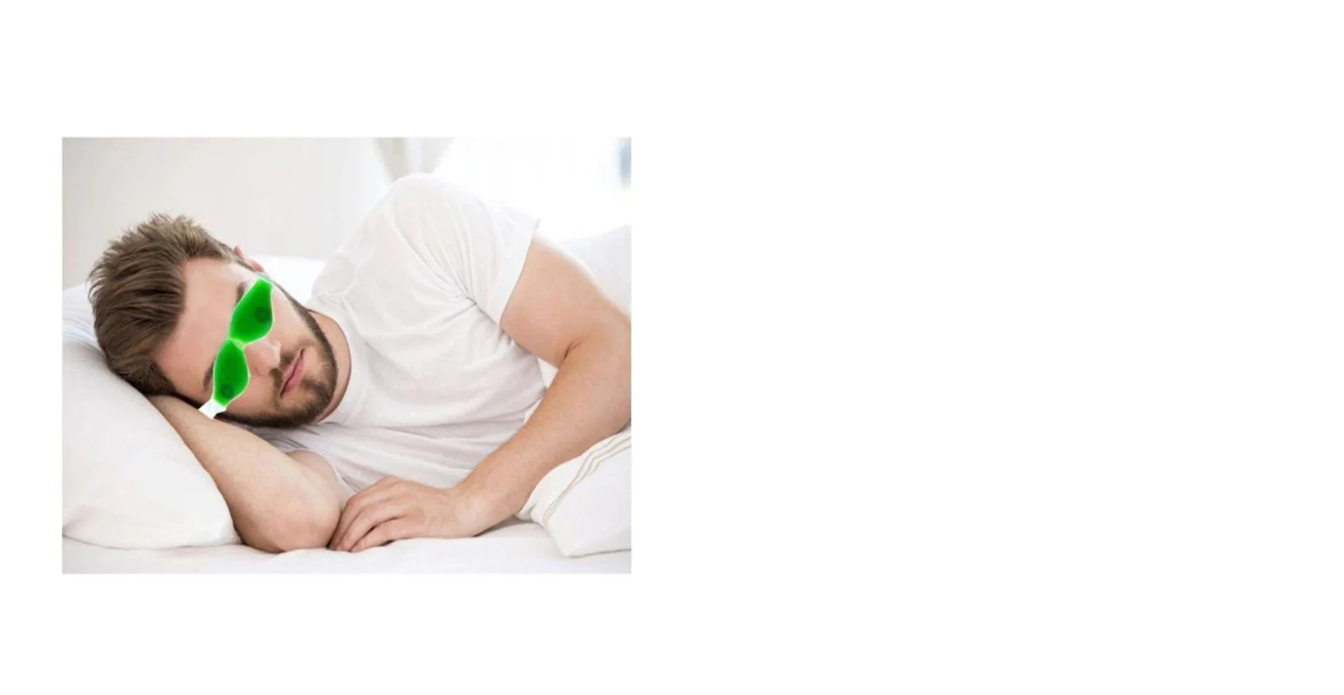 Sleeping Eye Mask for Insomnia, Puffy Eyes & Dark Circles