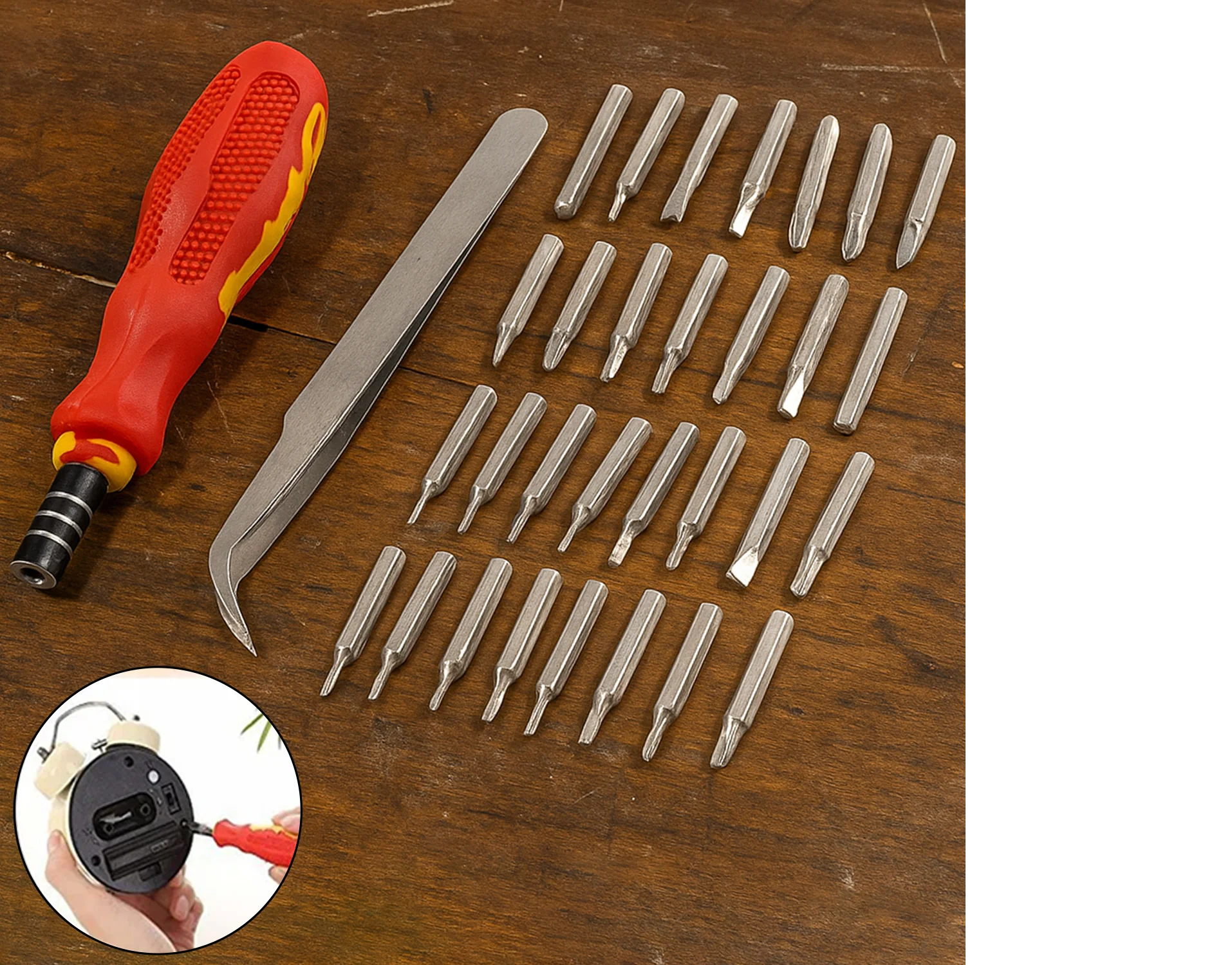 Screwdriver Set 32 in 1 with Magnetic Holder