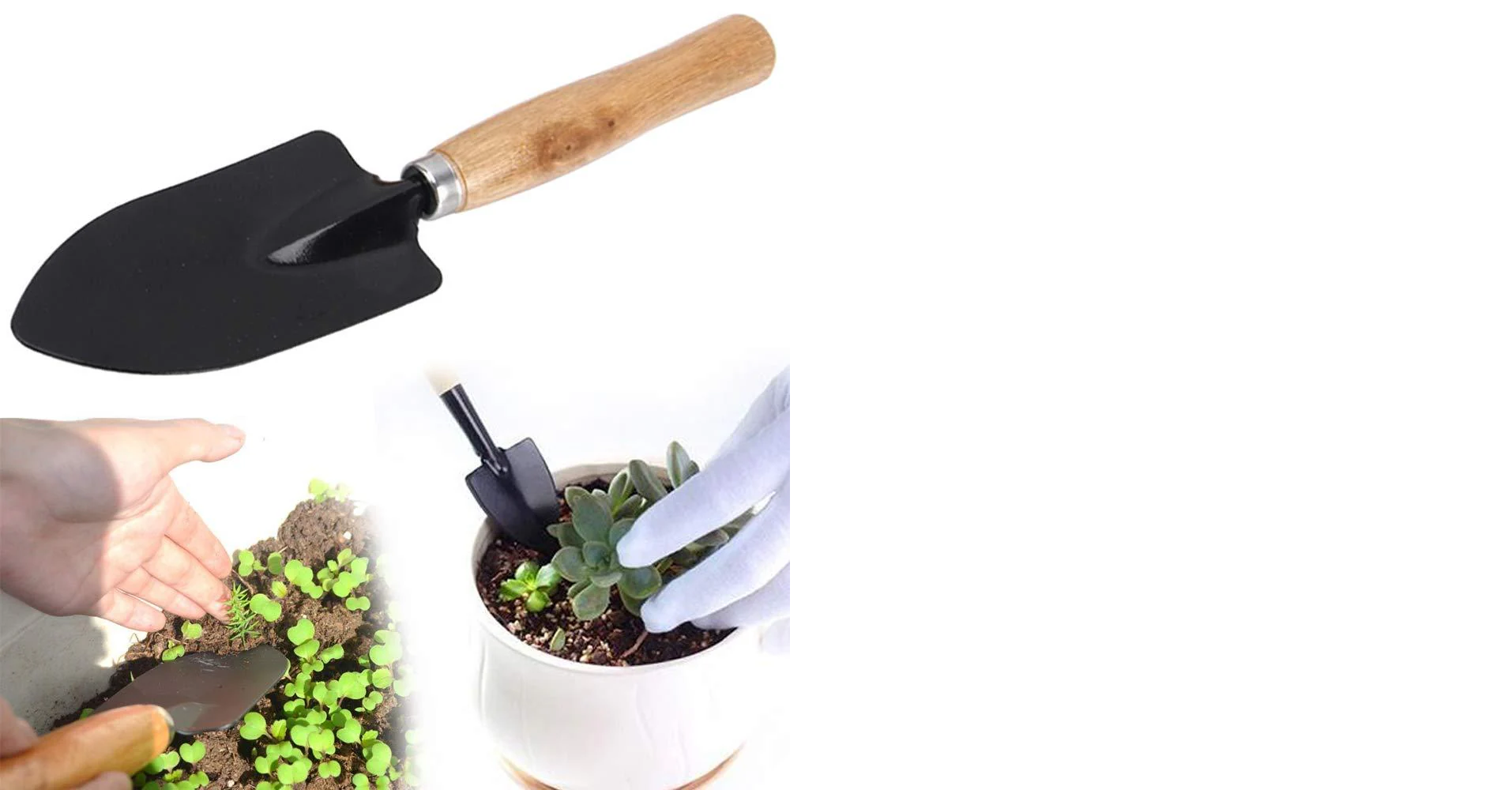 Hand Digging Trowel (Steel, Black)