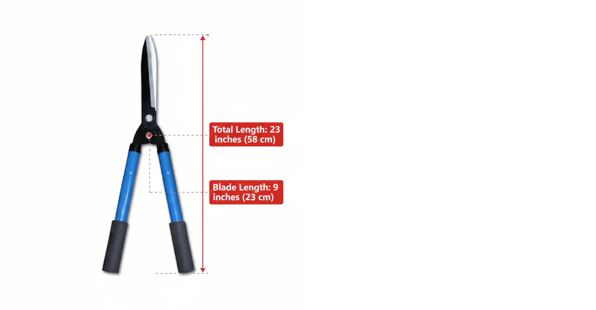 Gardening Tools - Duty Hedge Shear Adjustable Garden Scissor with Comfort Grip