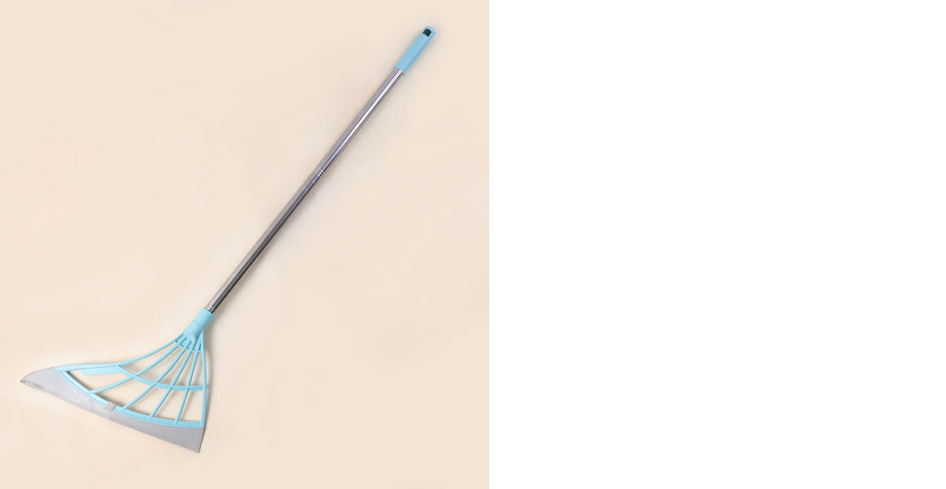 Durable Eco-Friendly Broom with Scraper