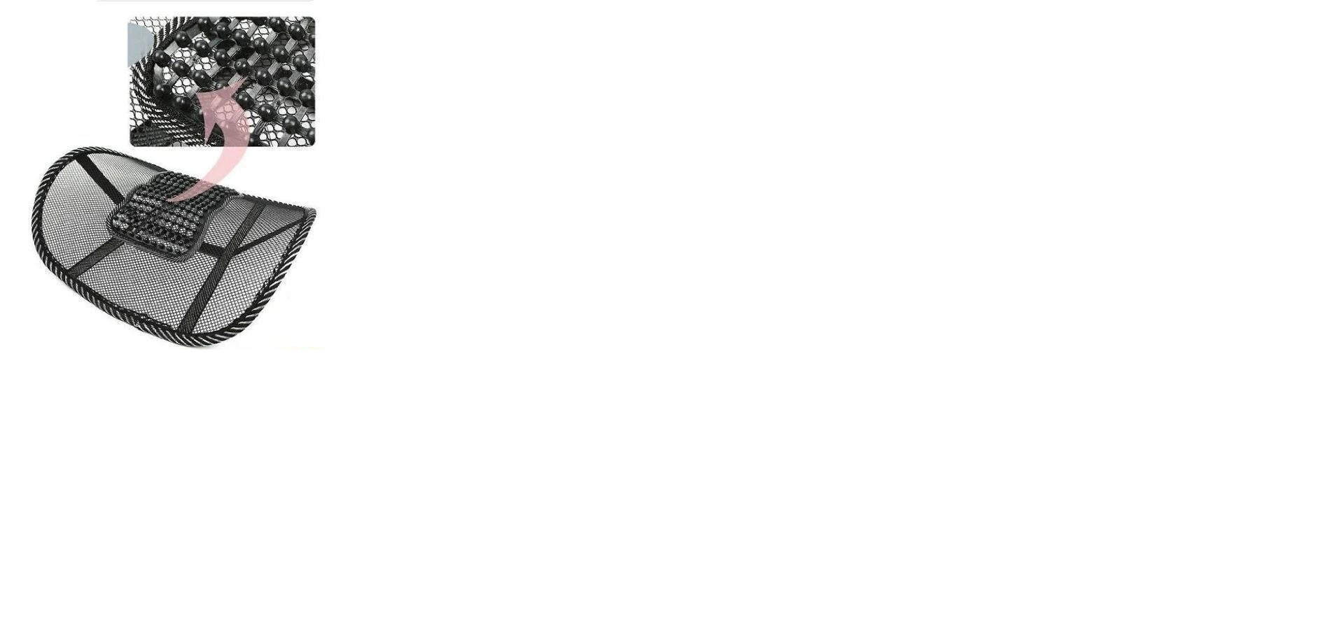 Ventilation Back Rest with Lumbar Support (MOQ :- 6 Pc)