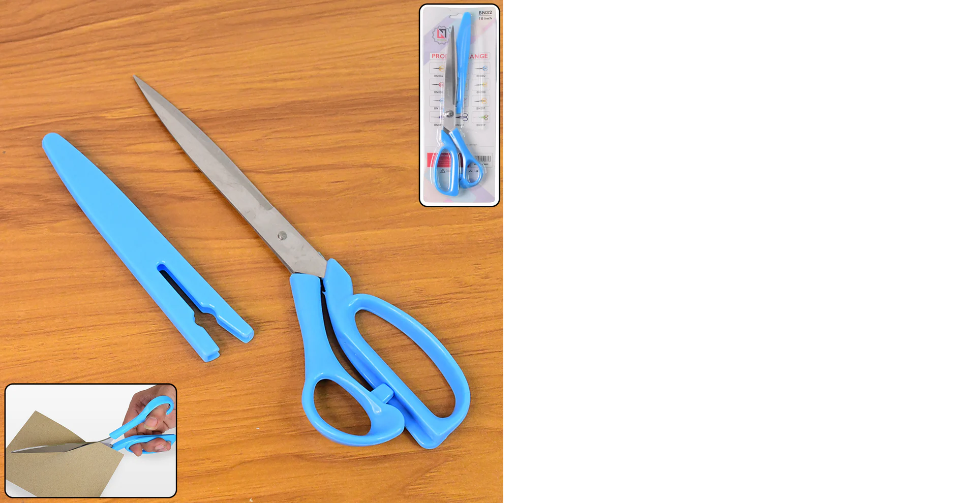 Carbo Titanium Stainless Steel Scissors (10 inch)