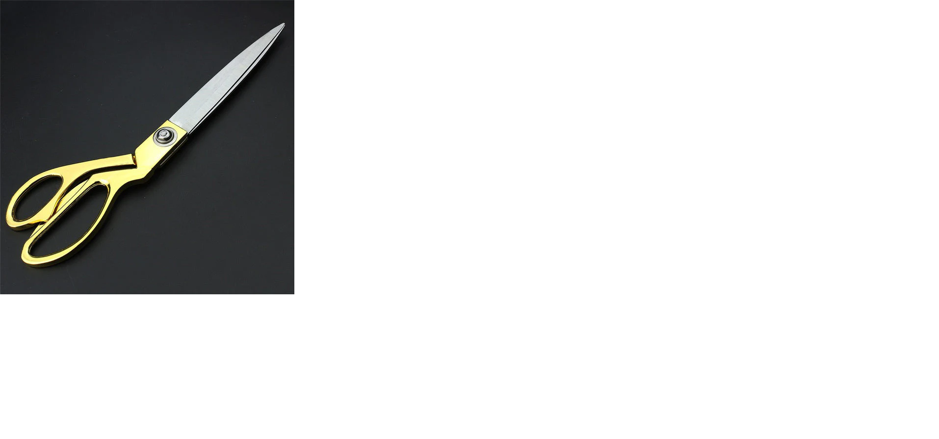 Gold Plated Professional Cloth Cutting Scissor