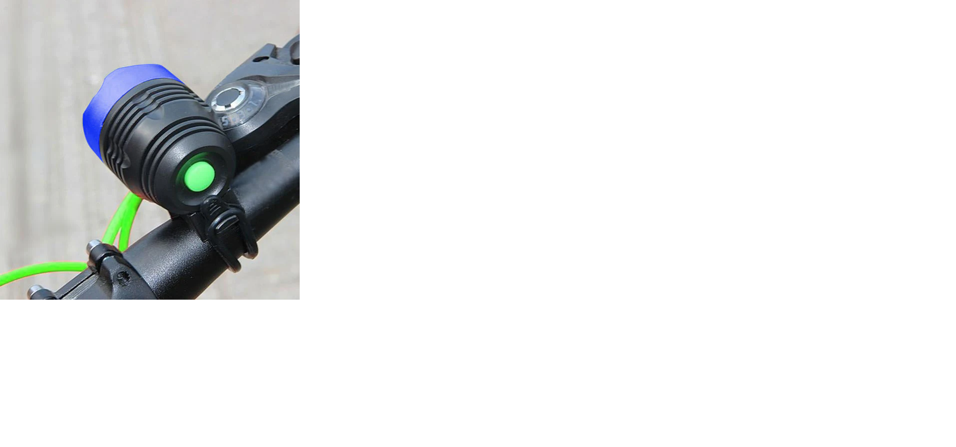 Bicycle Front Light Zoomable LED Warning Lamp Torch Headlight Safety Bike Light