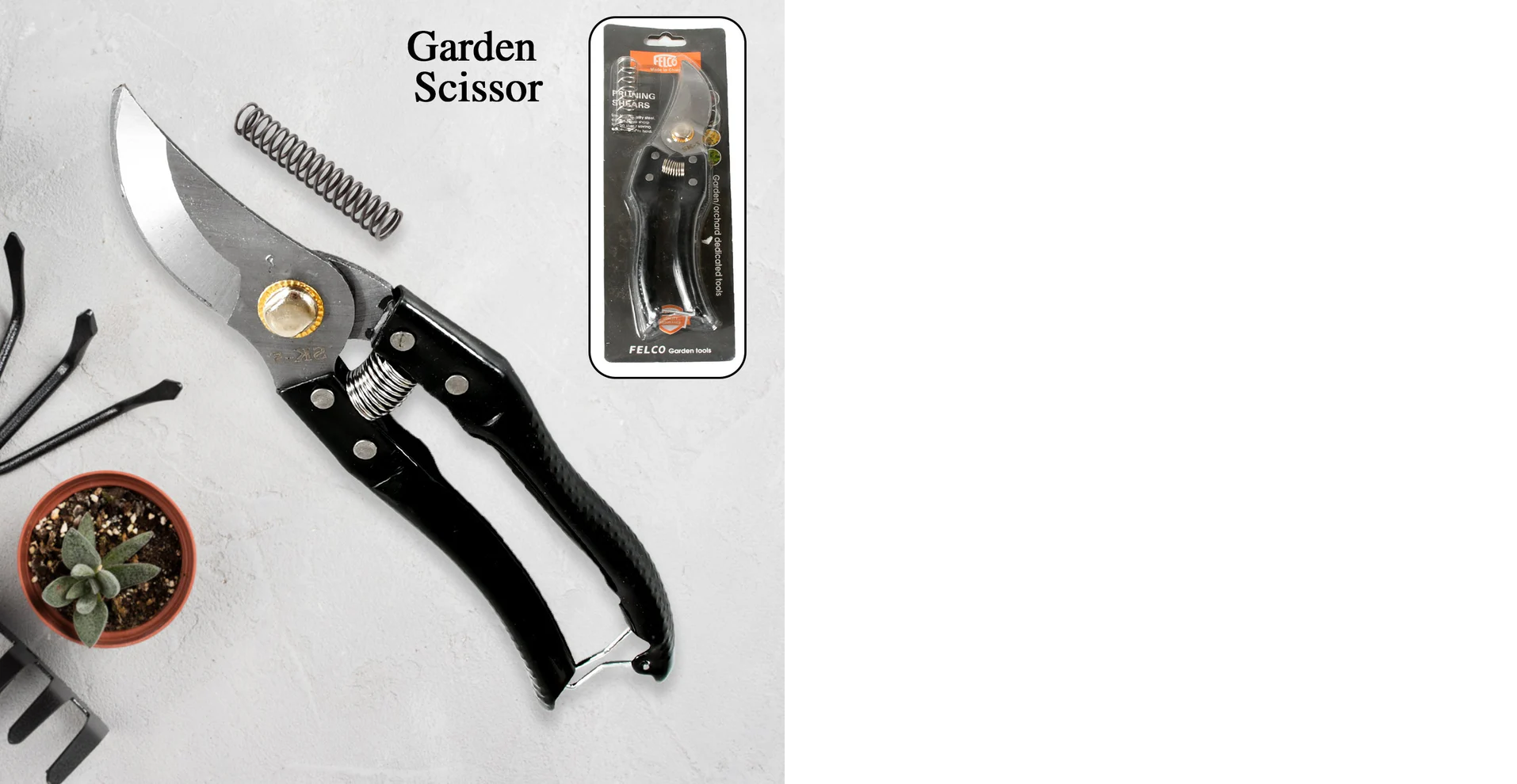 Gardening Tools - Garden Shears Pruners Scissor (1 Pc)