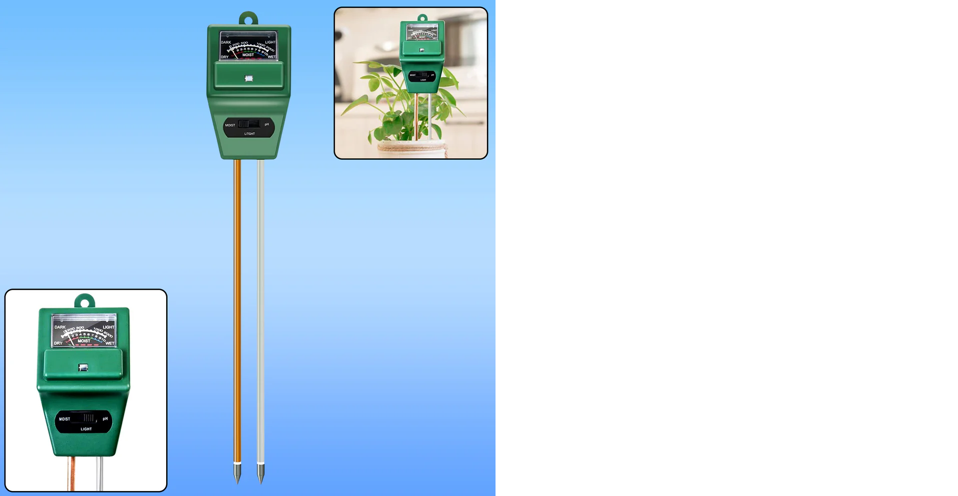 3 Way Soil Meter (pH Testing Meter)