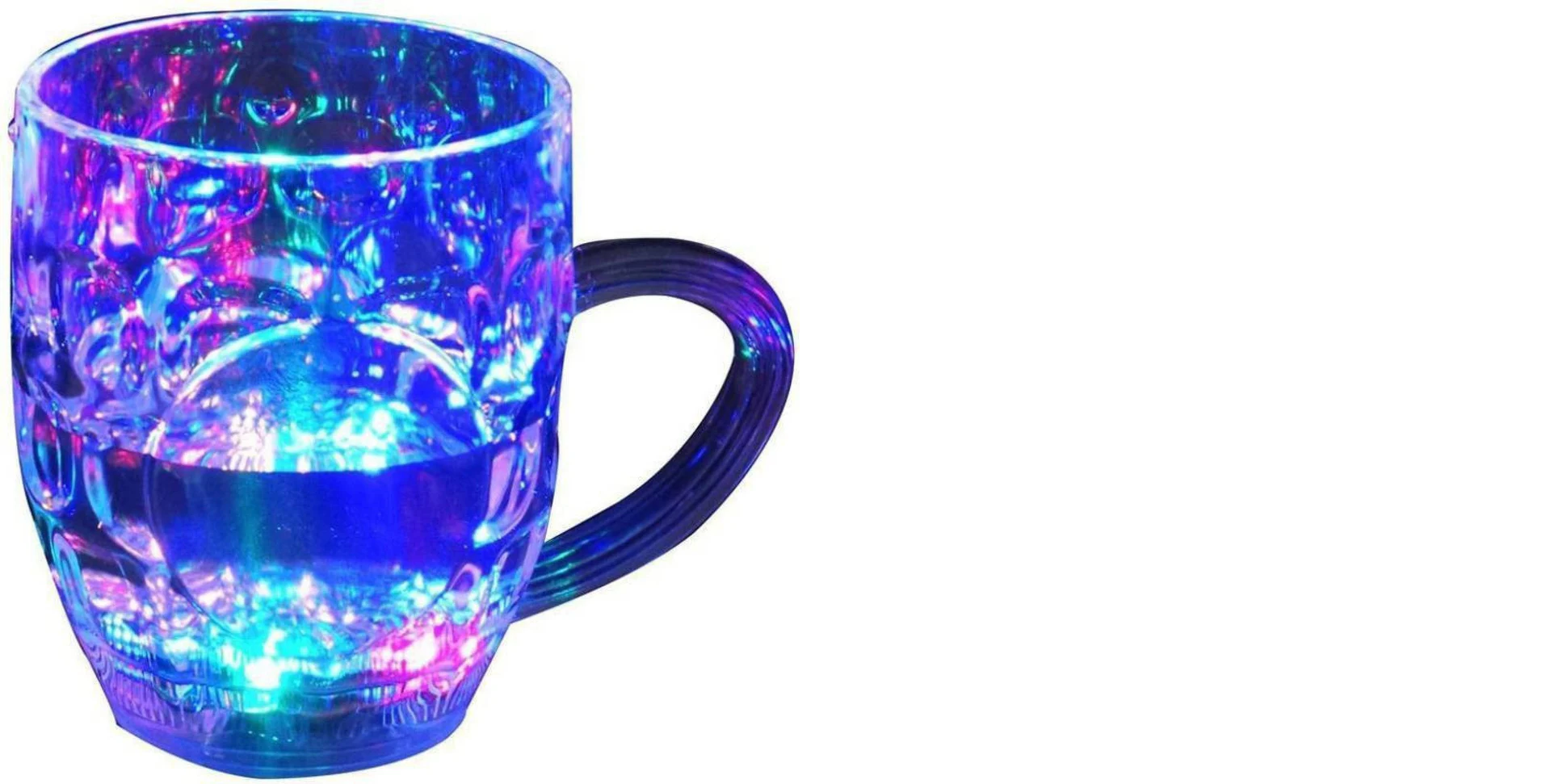 Led Glass Cup (Rainbow Color)