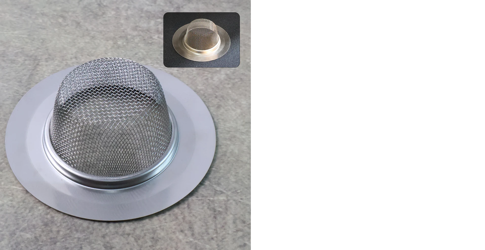 Hair Catcher and Sink Strainer - (1 Pc)