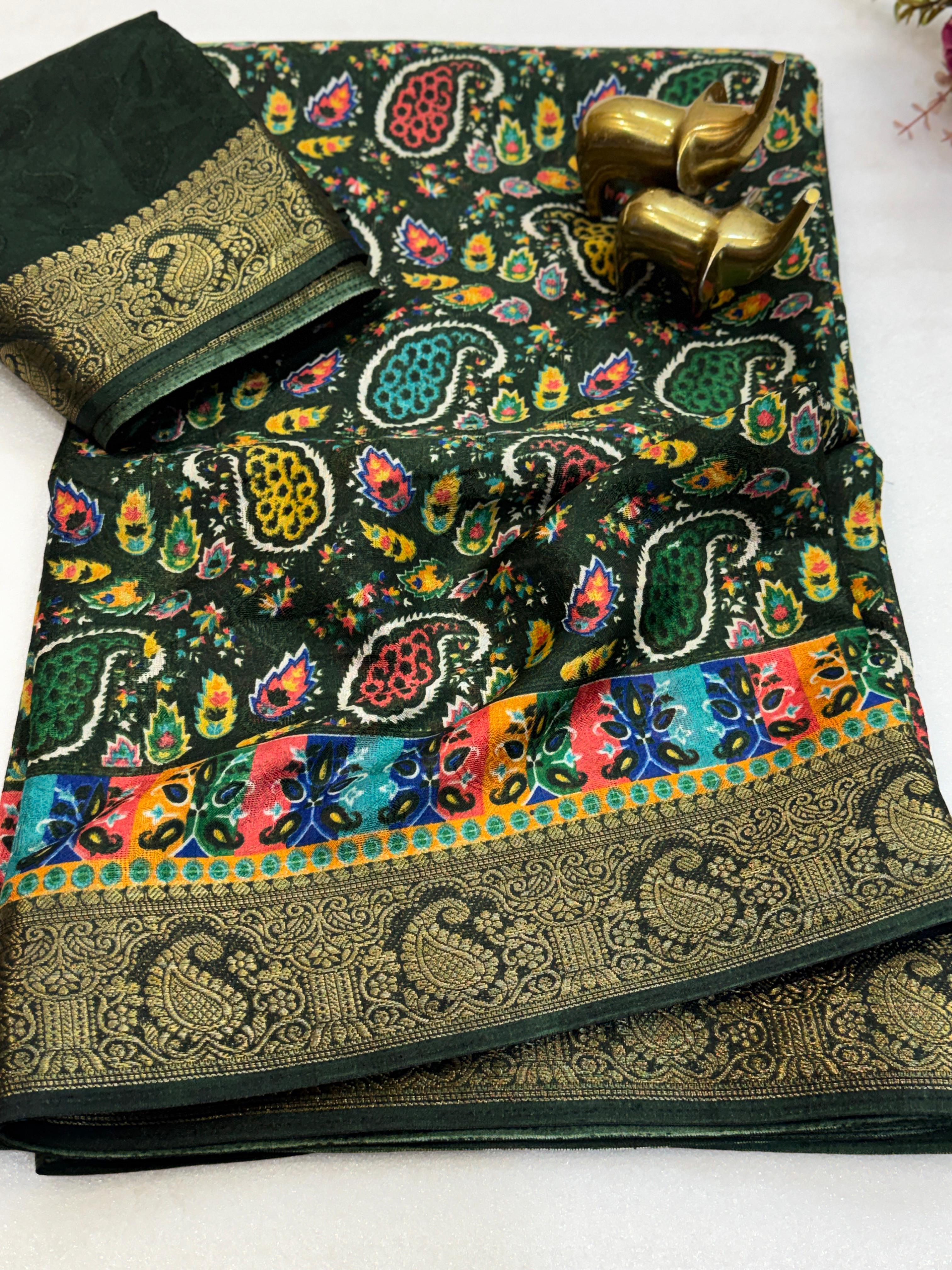  dola jute self jequred sarees with golden weaving border