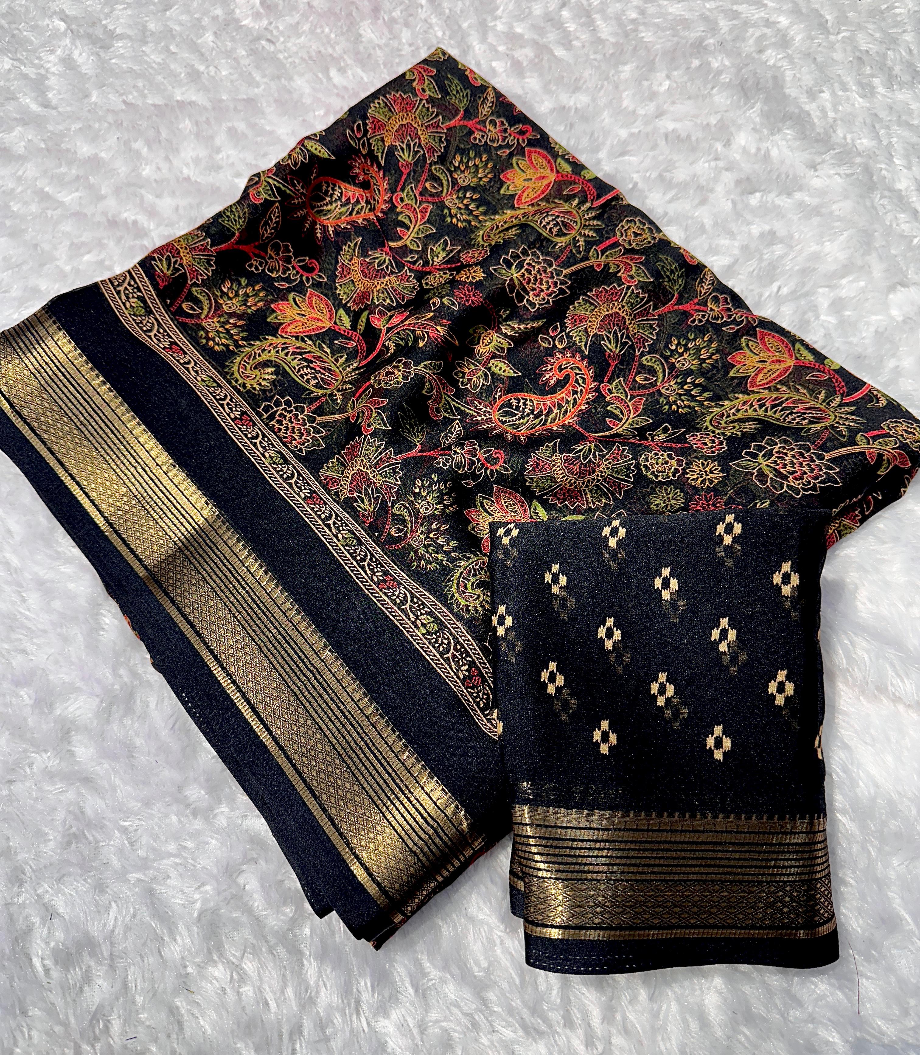 super premium georgette sarees
