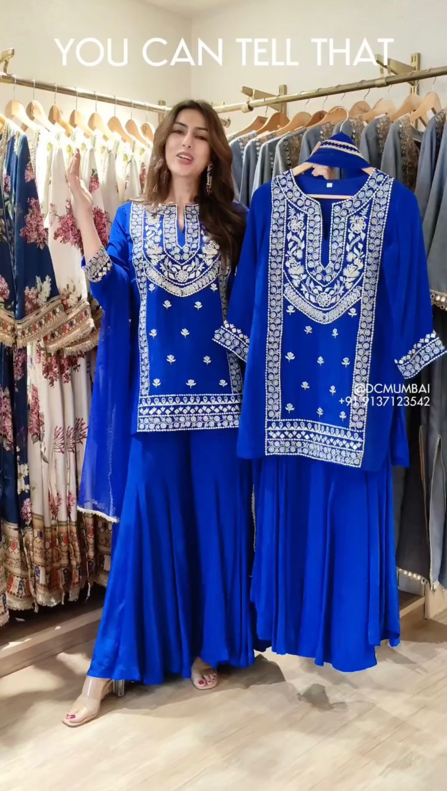 Designer Sharara Set