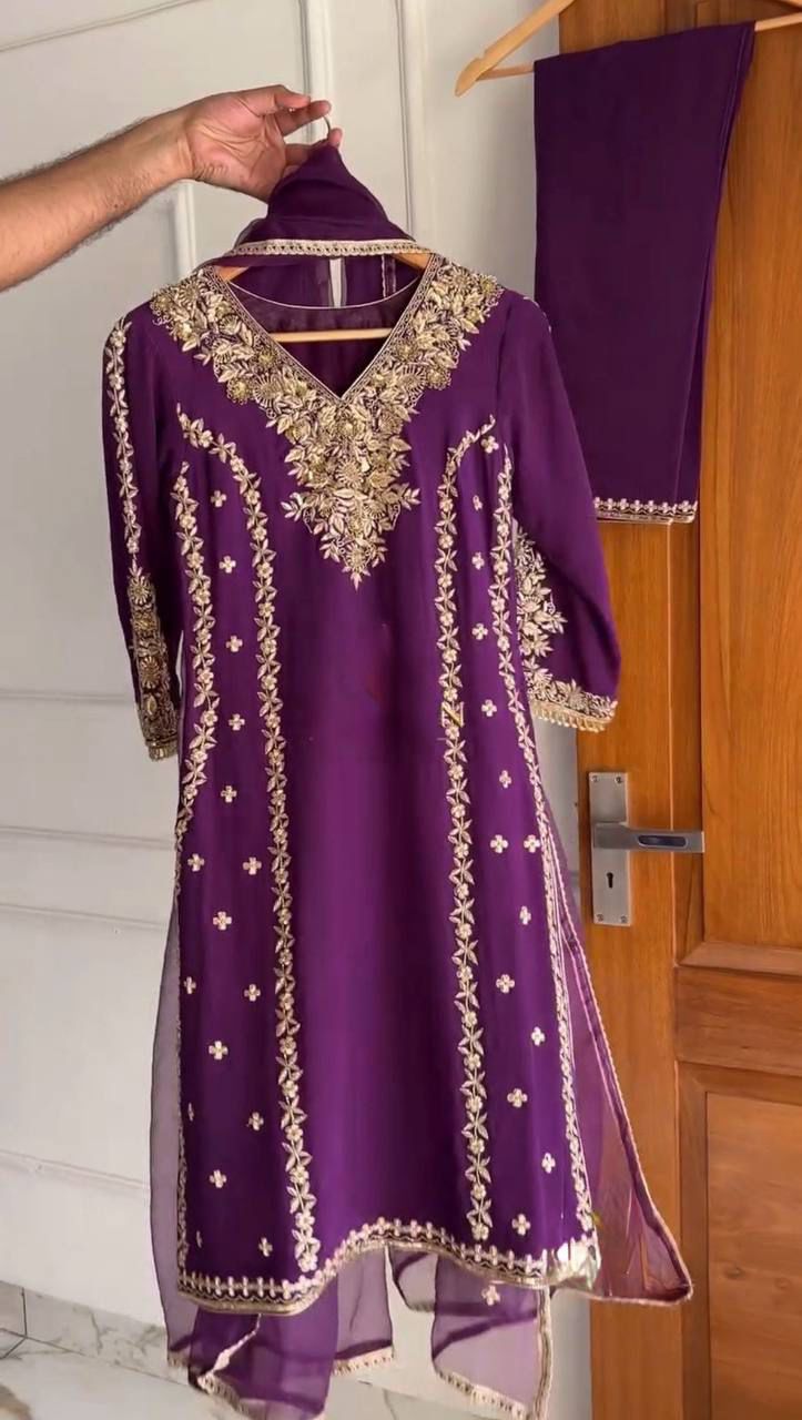 TRENDING KURTA PENT AND DUPATTA