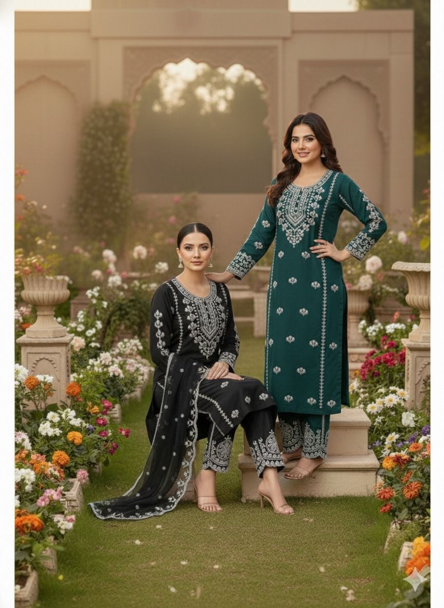  TOP AND PANT WITH DUPATTA