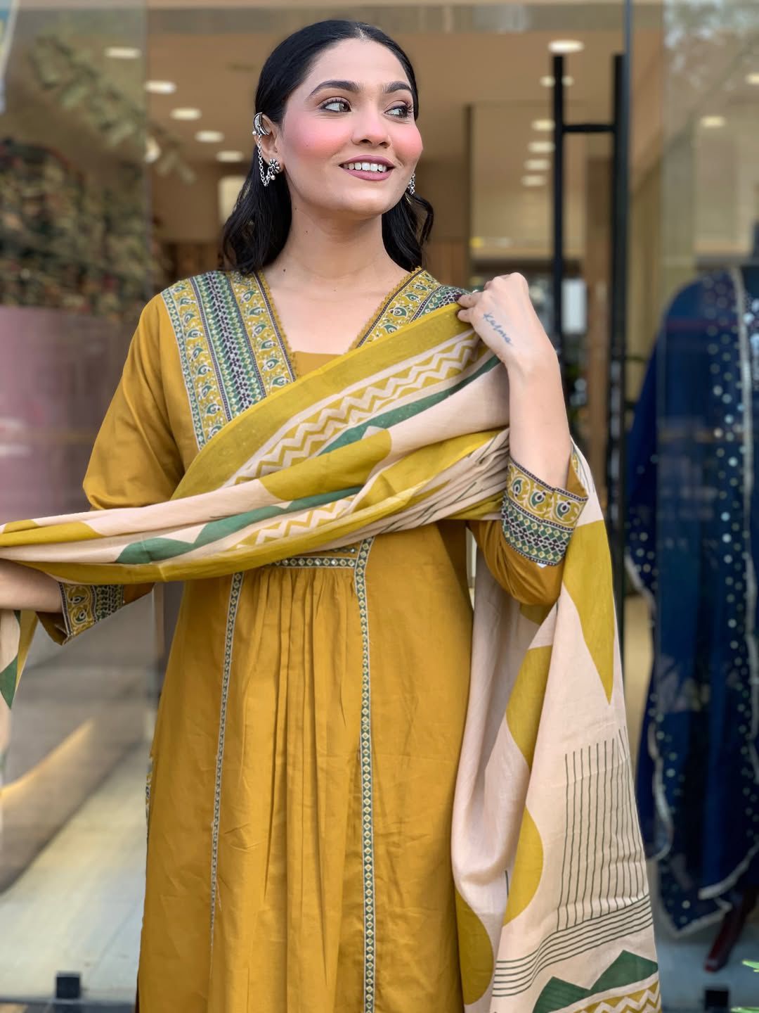 2 COLOUR PURE COTTON 60 60 SUIT SET