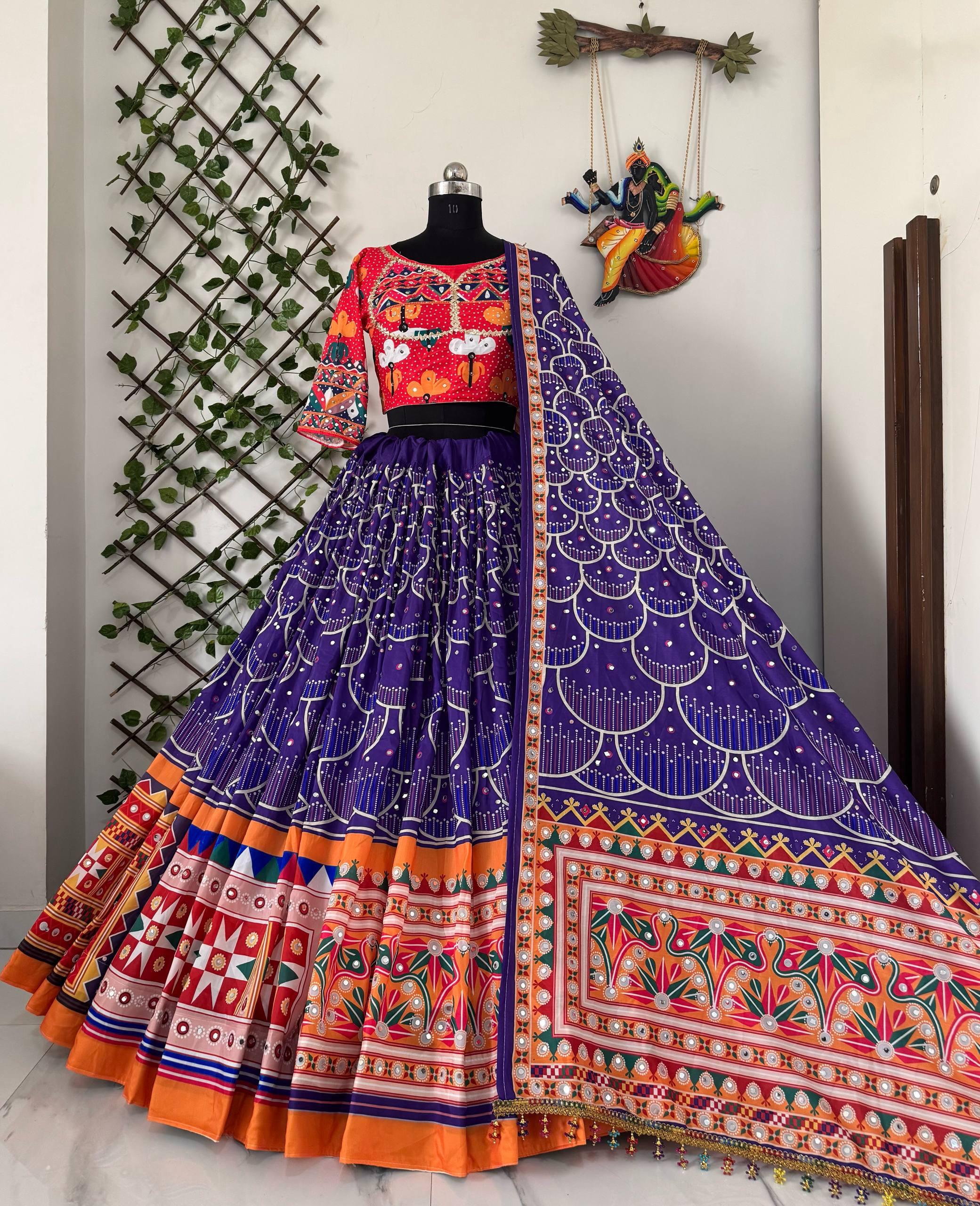 NEW  TRENDING NAVRATRI  SPECIAL CHANIYA CHOLI