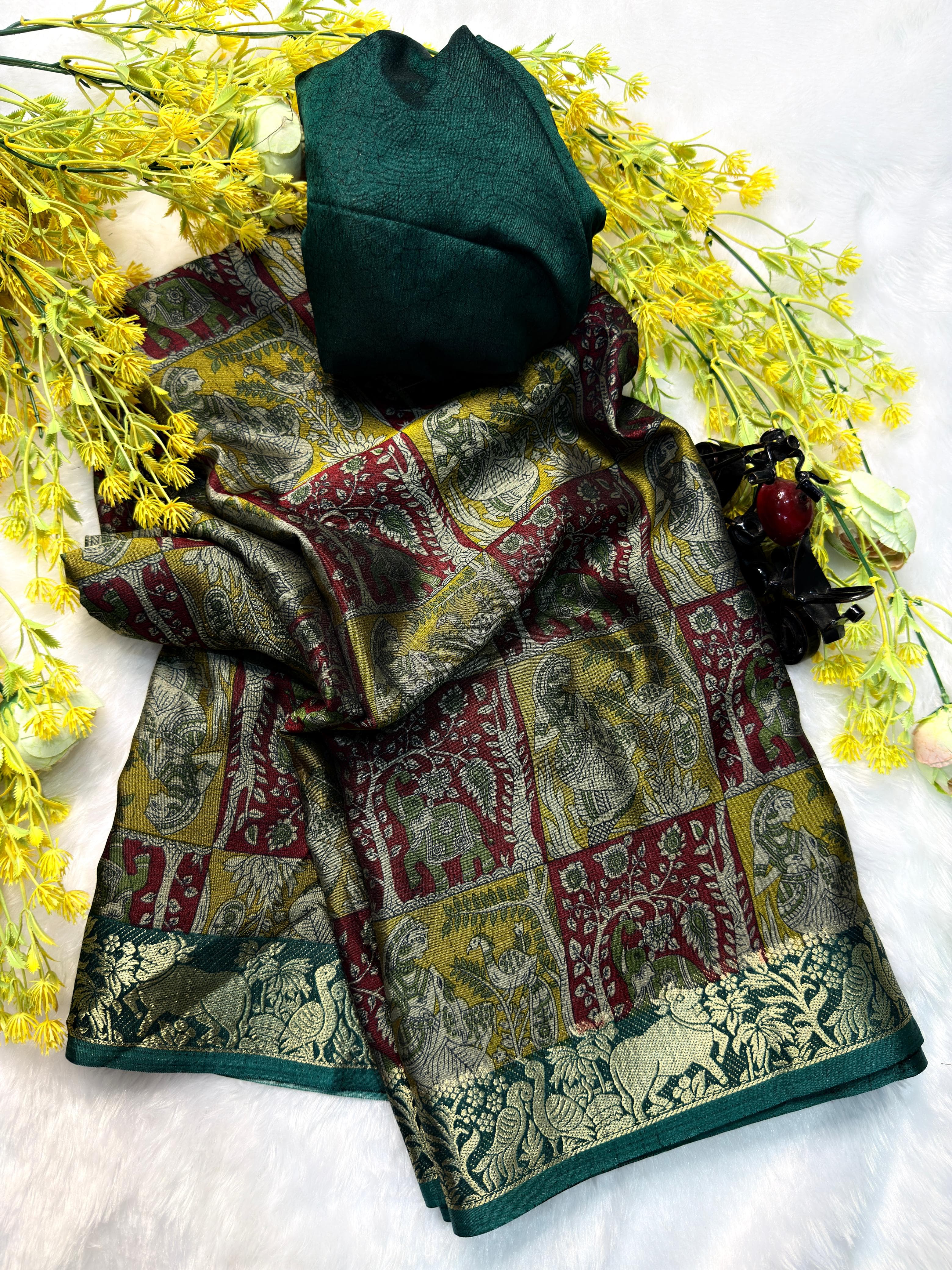 Soft bleck dola silk sarees 