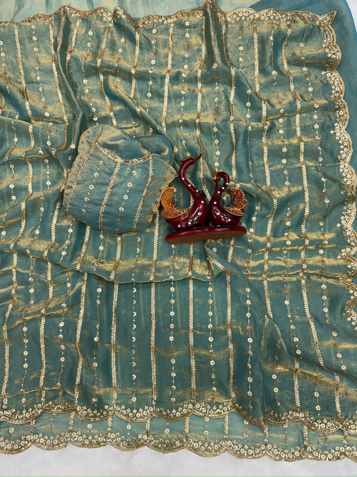 TRENDING SEQUINS SAREE COLLECTION