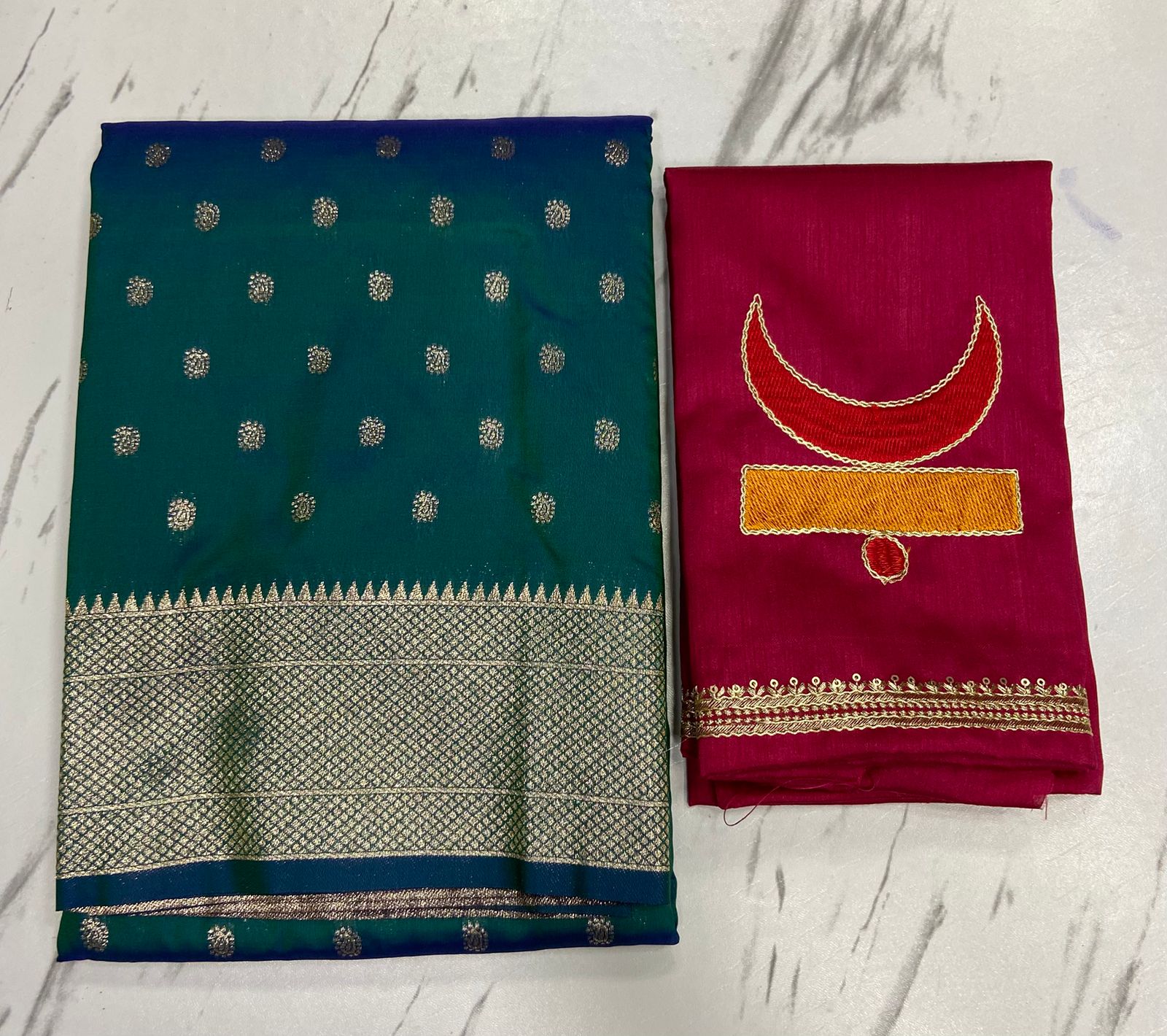 Paithani Orginal raj Mata