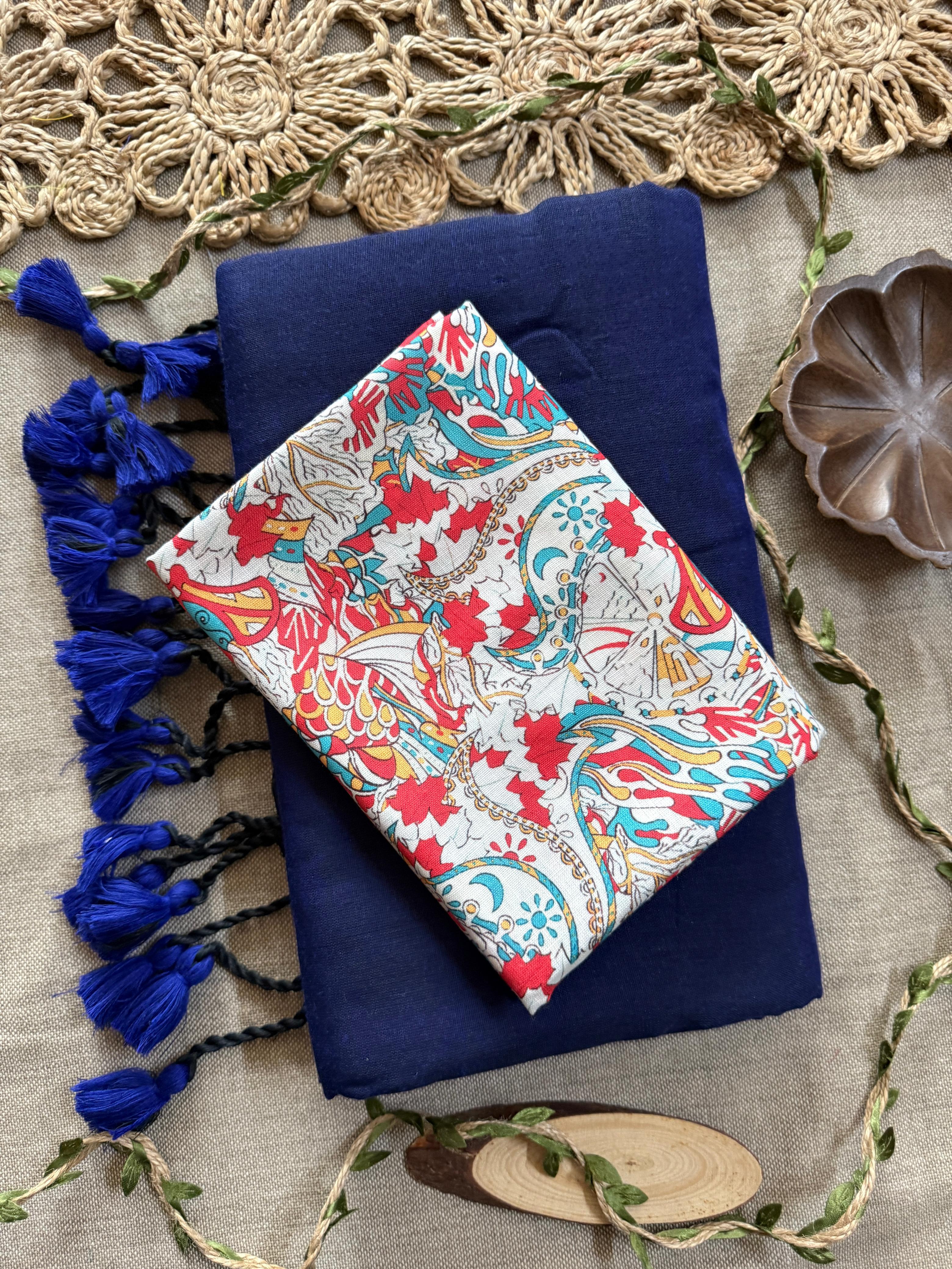 PRESENTING NEW Handloom Khadi  COTTON Saree 