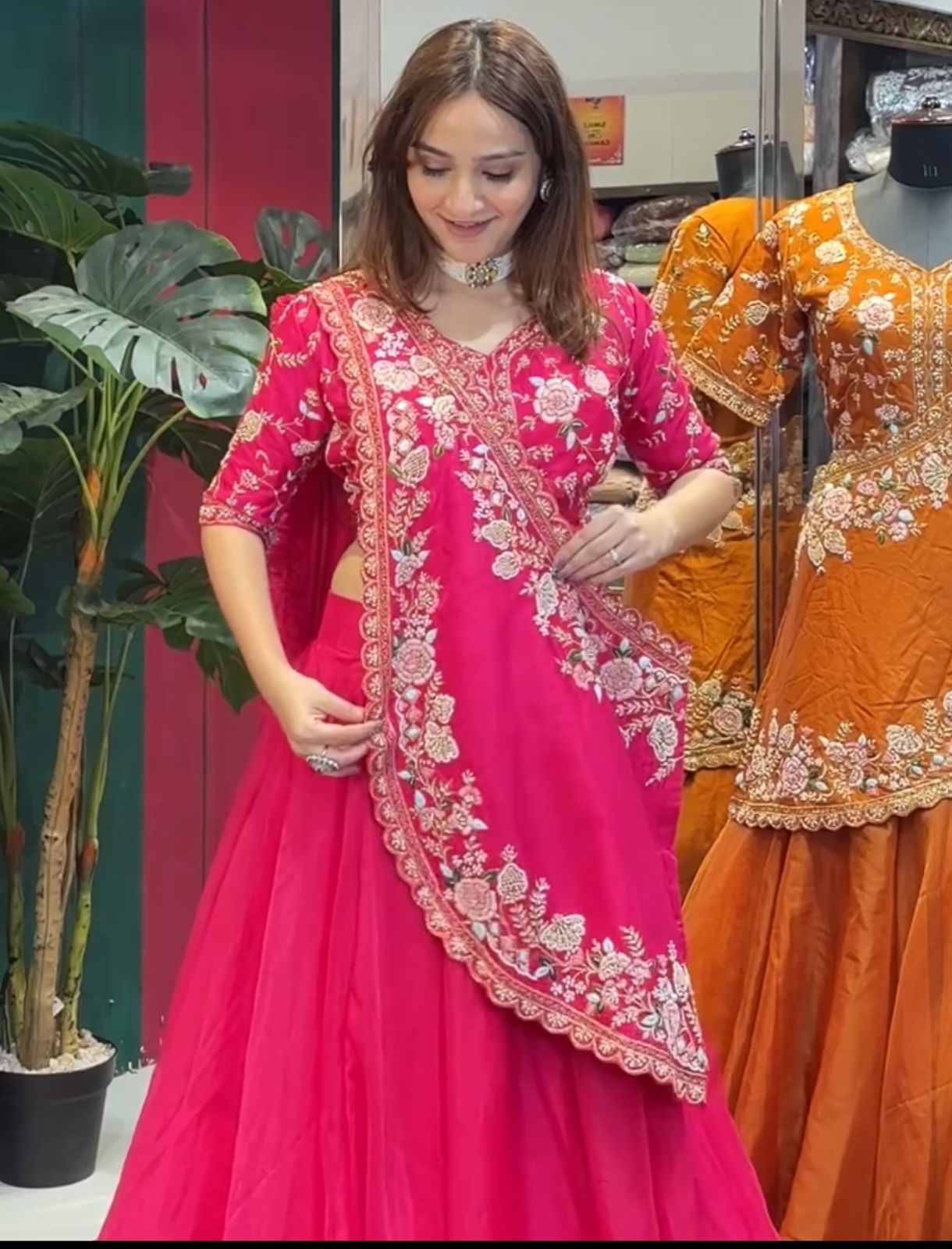 New Launching Embroidery Work Lehenga Choli