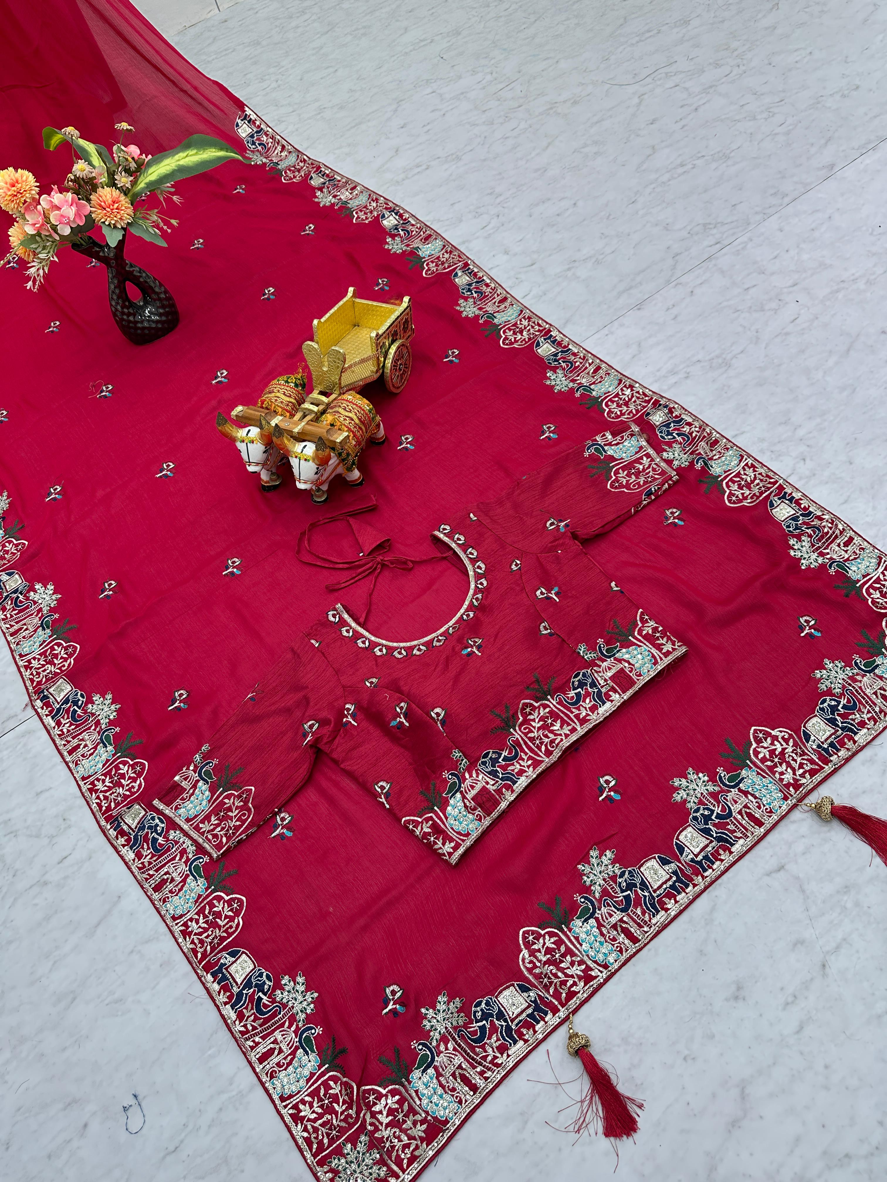 Launching New Festival  wedding saree 