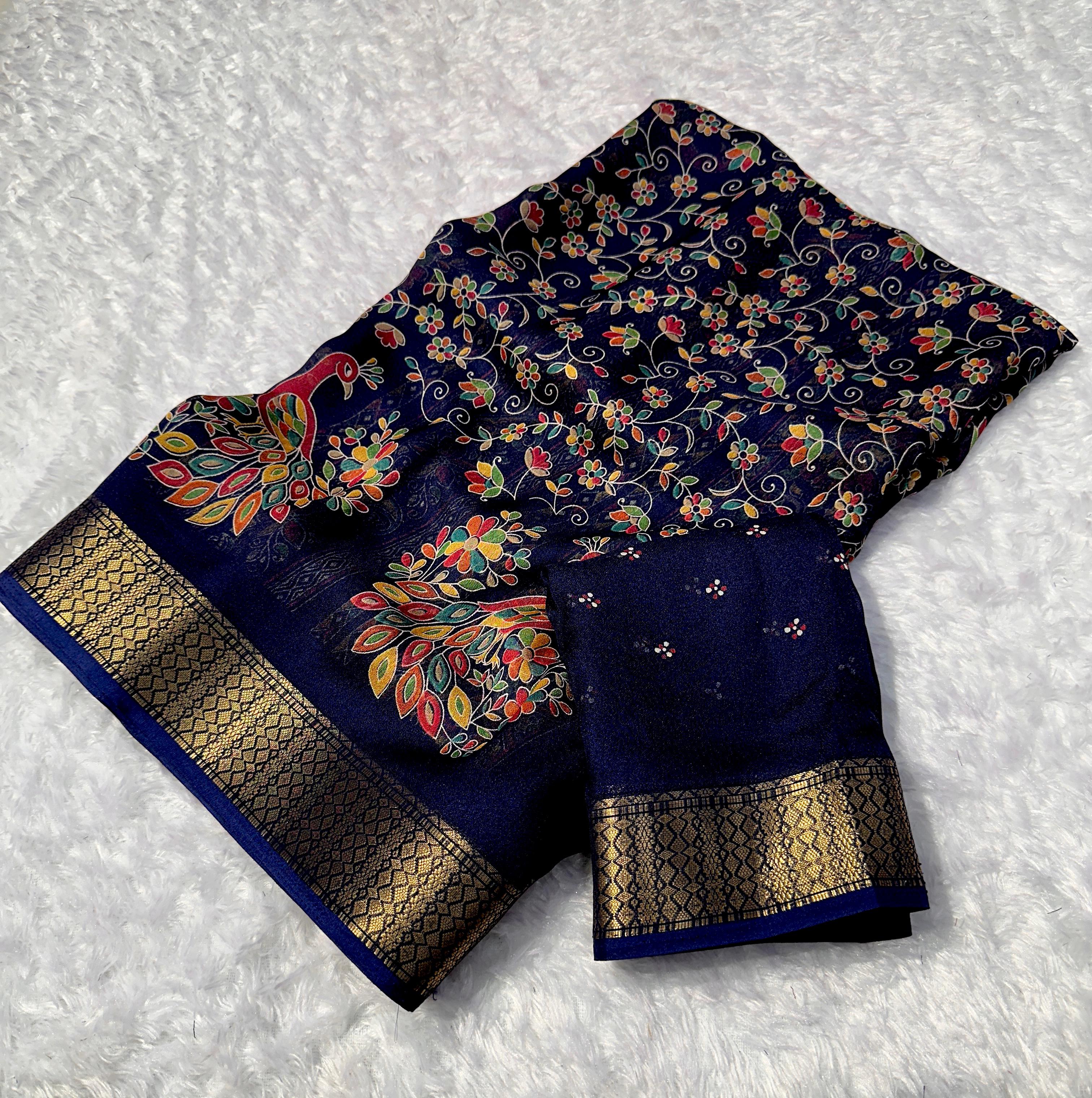 uper premium georgette sarees