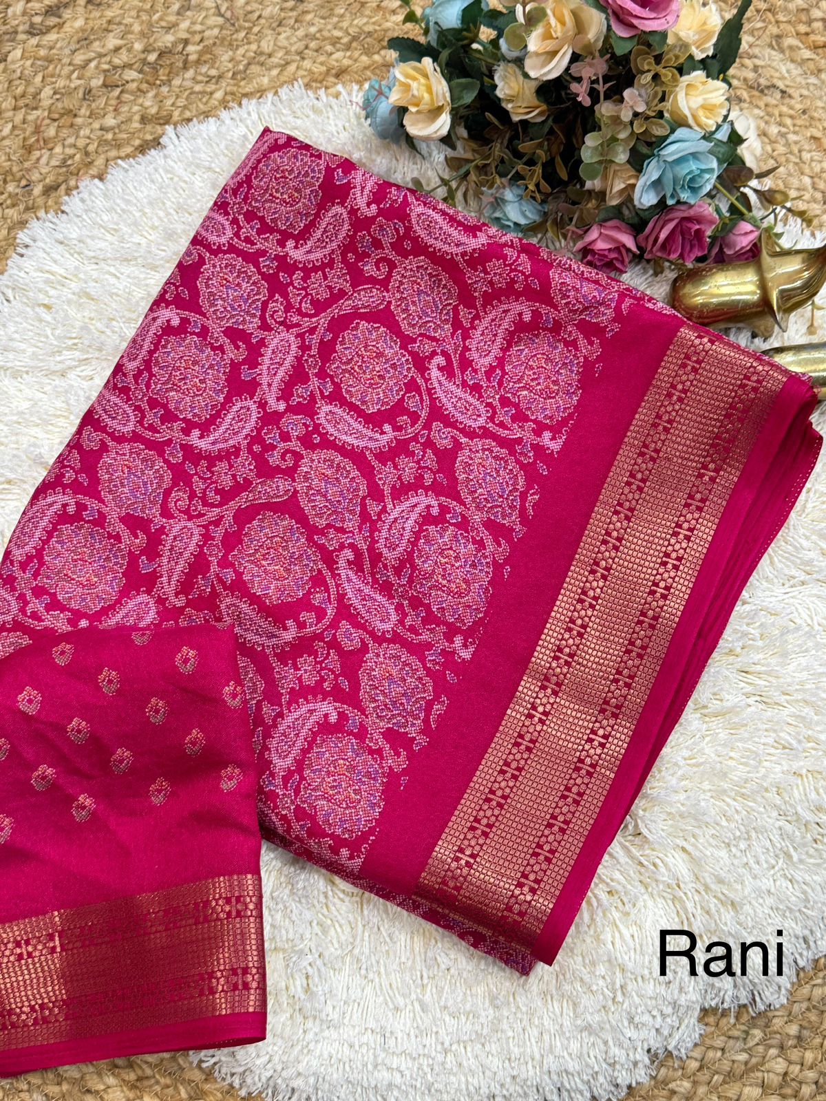 heavy massmello saree