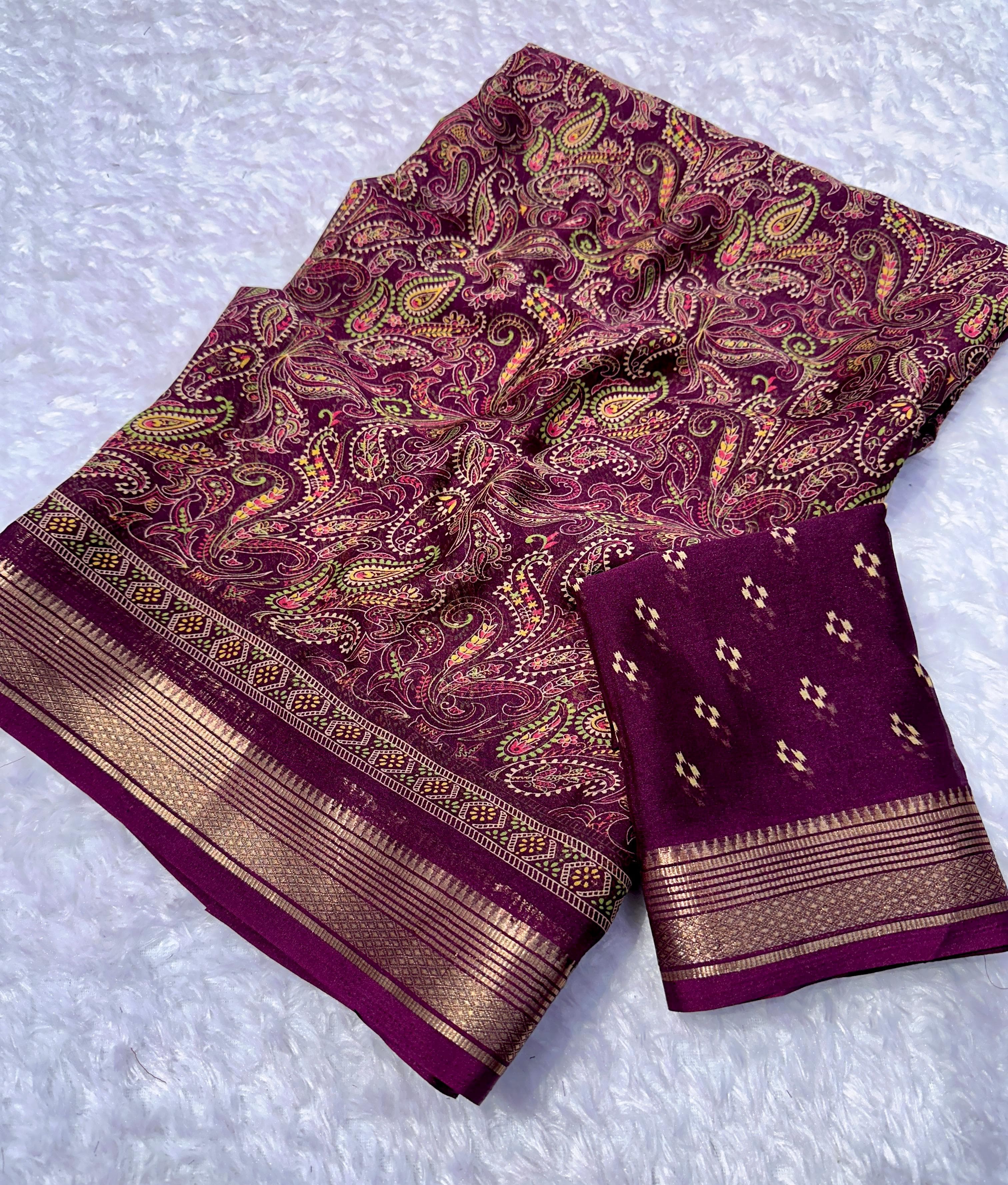 super premium georgette sarees