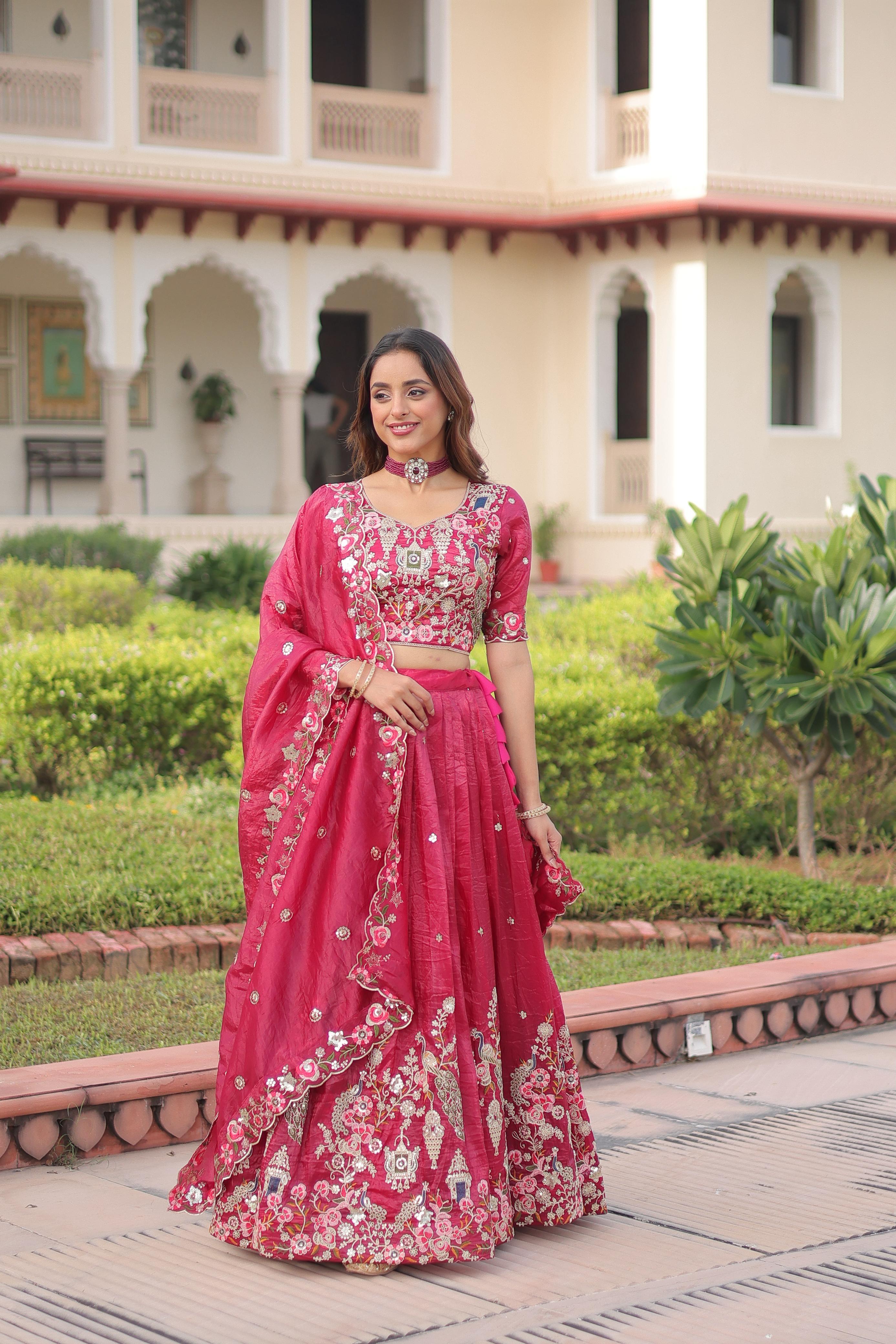 Lehenga choli Dupatta Set