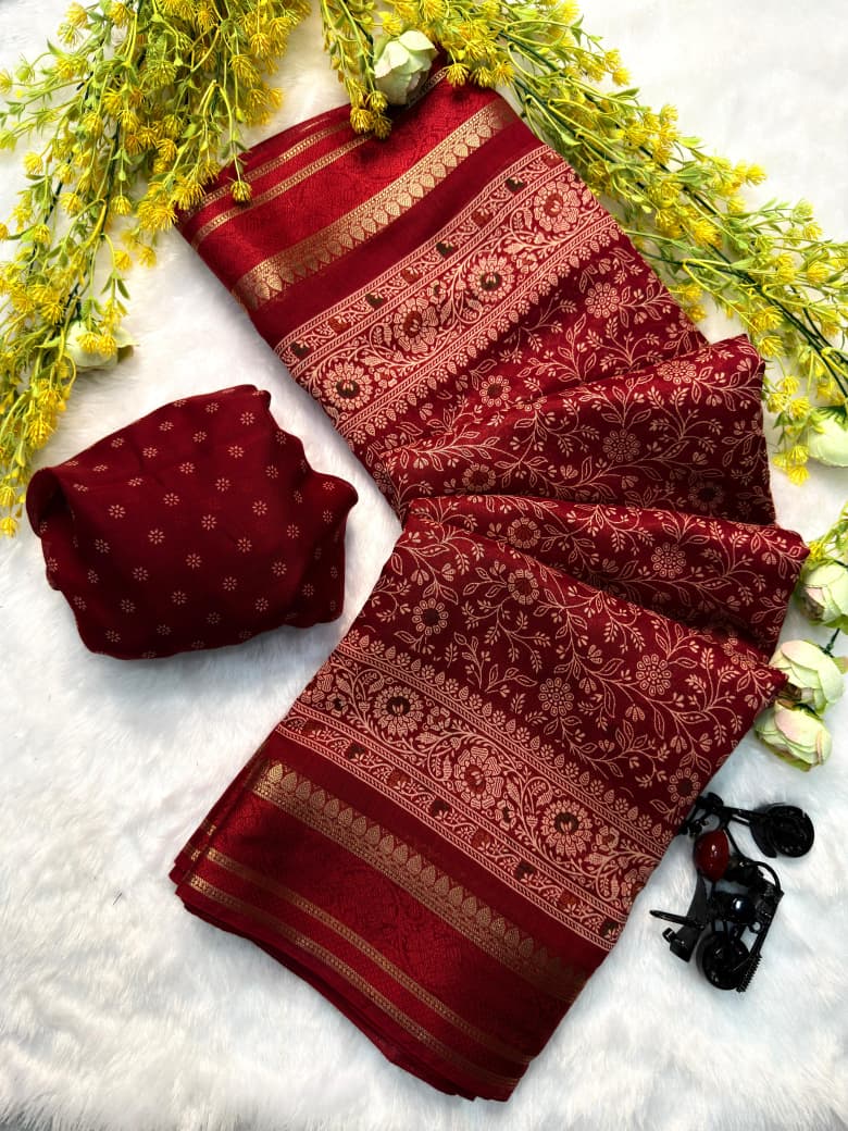 Soft  cotton silk sarees  with AJRAKH design