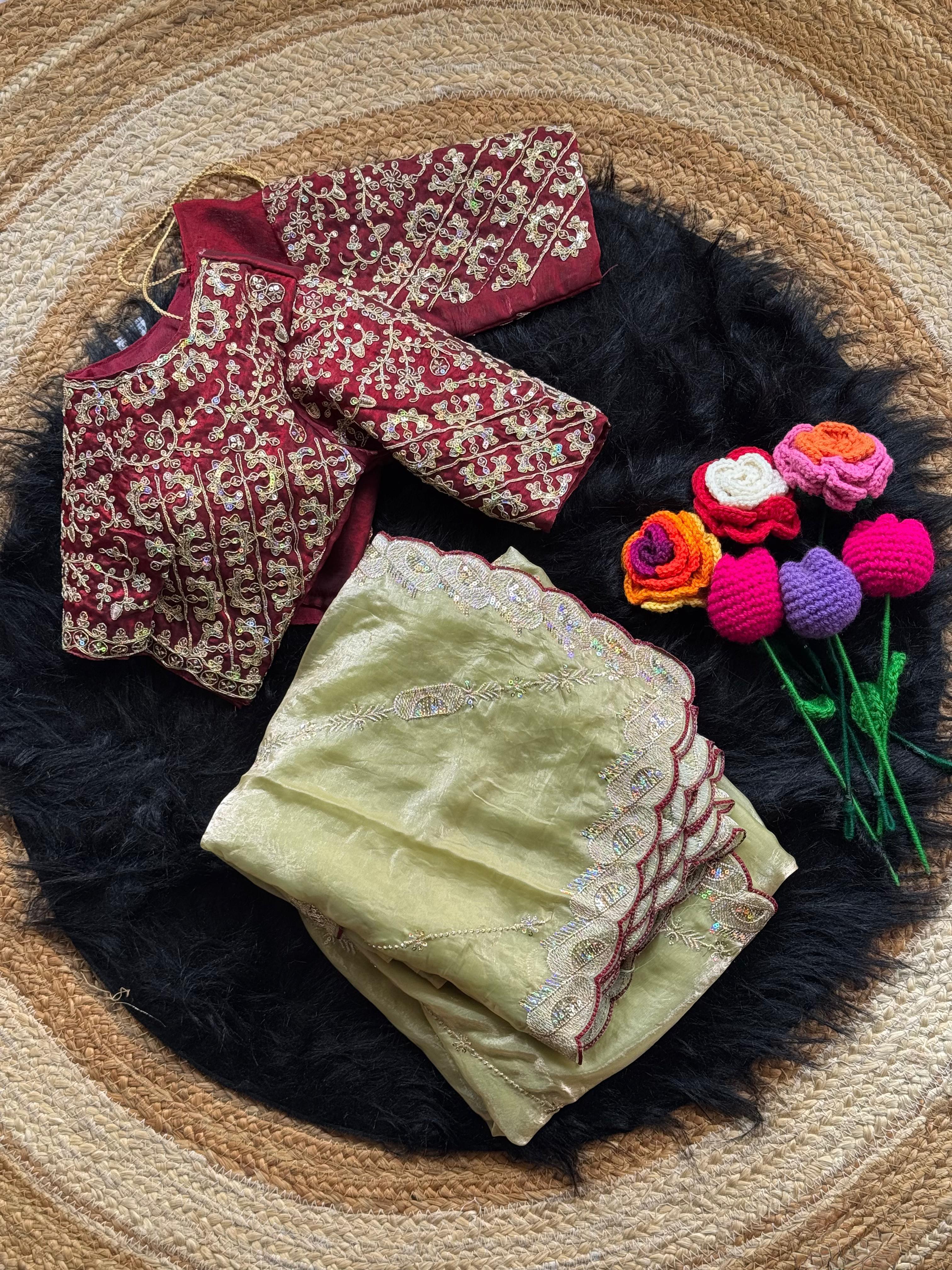 Soft Space Silk Saree