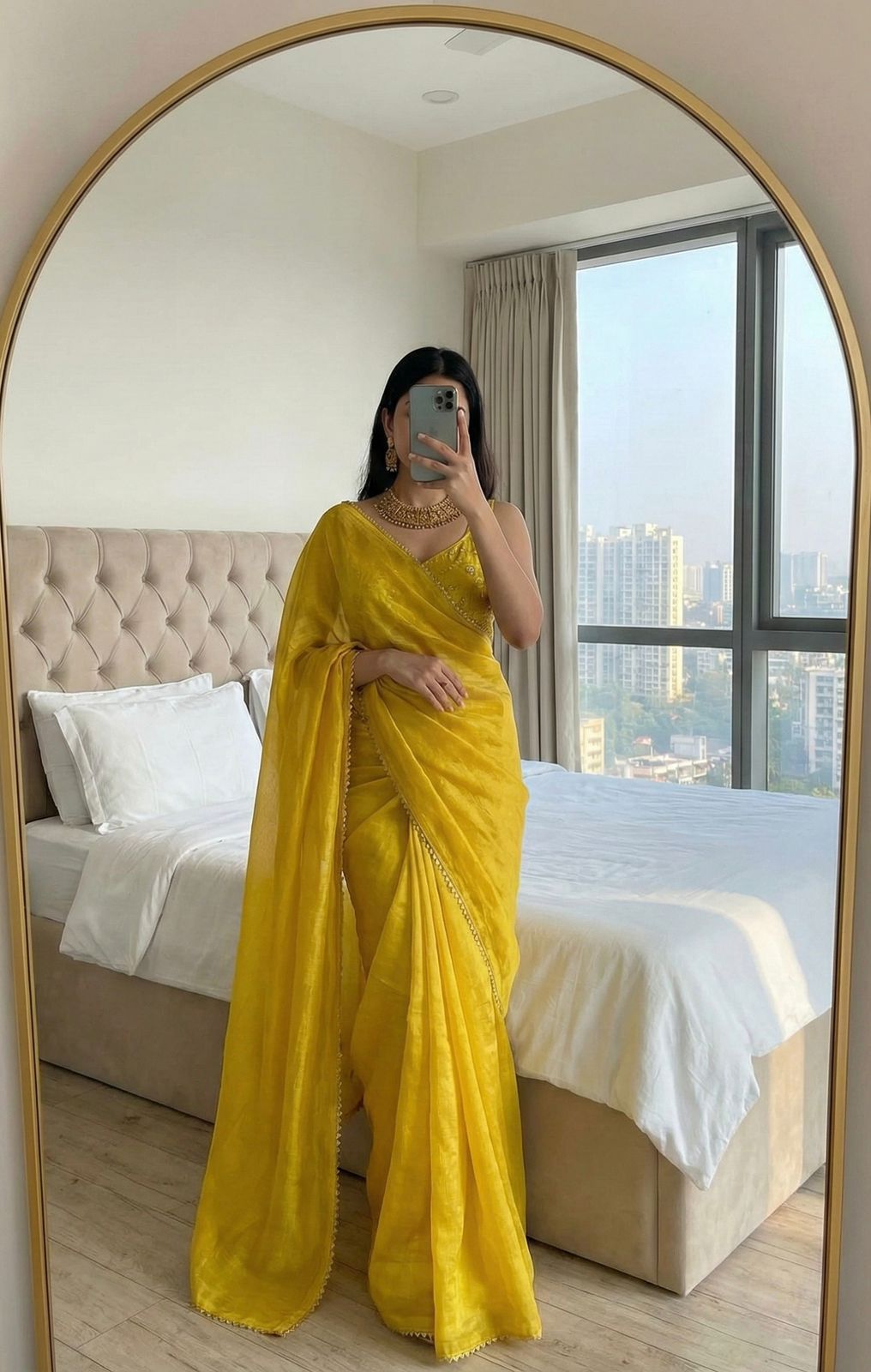 This elegant saree 