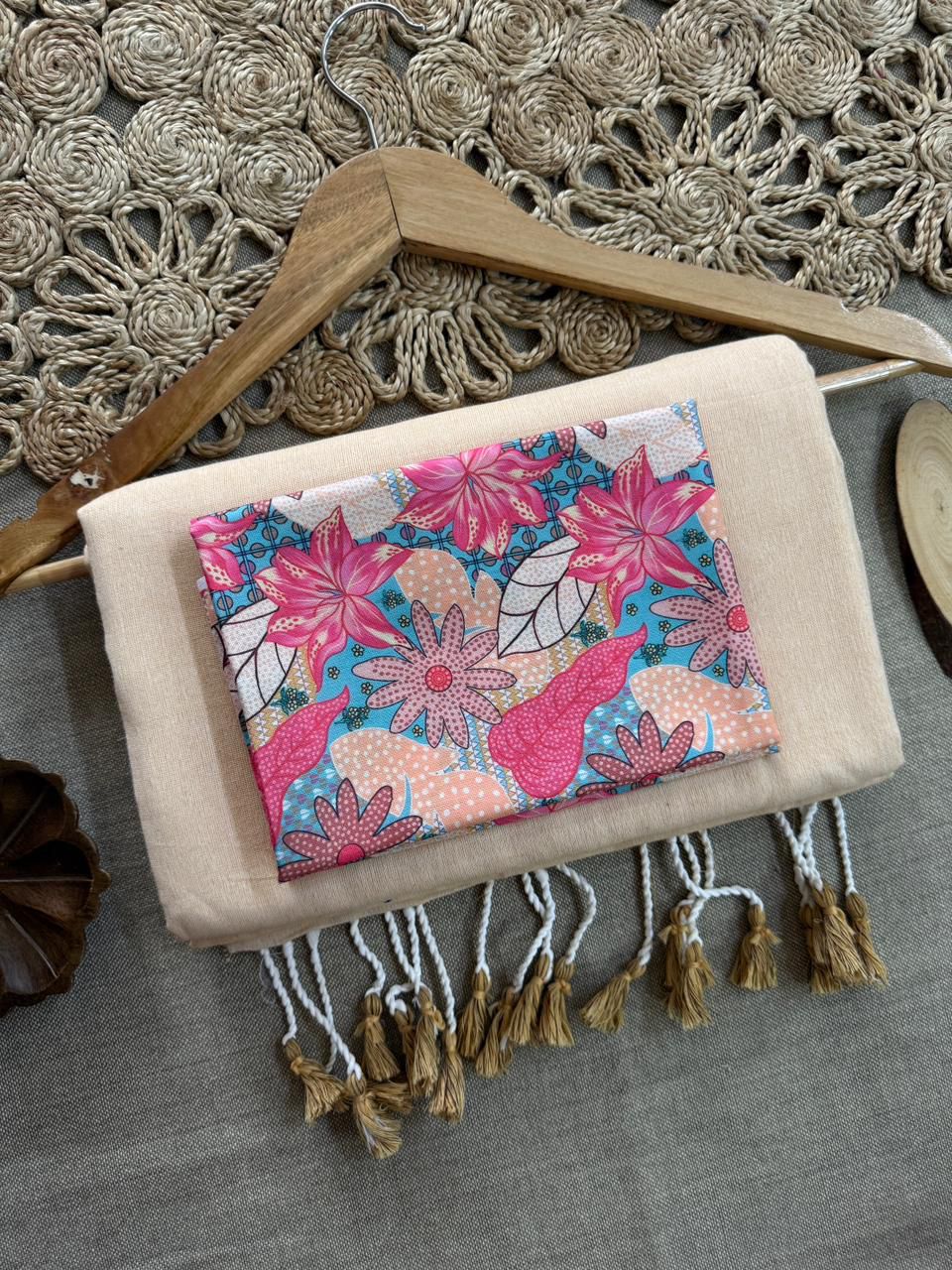 NEW Handloom Khadi  COTTON Saree 