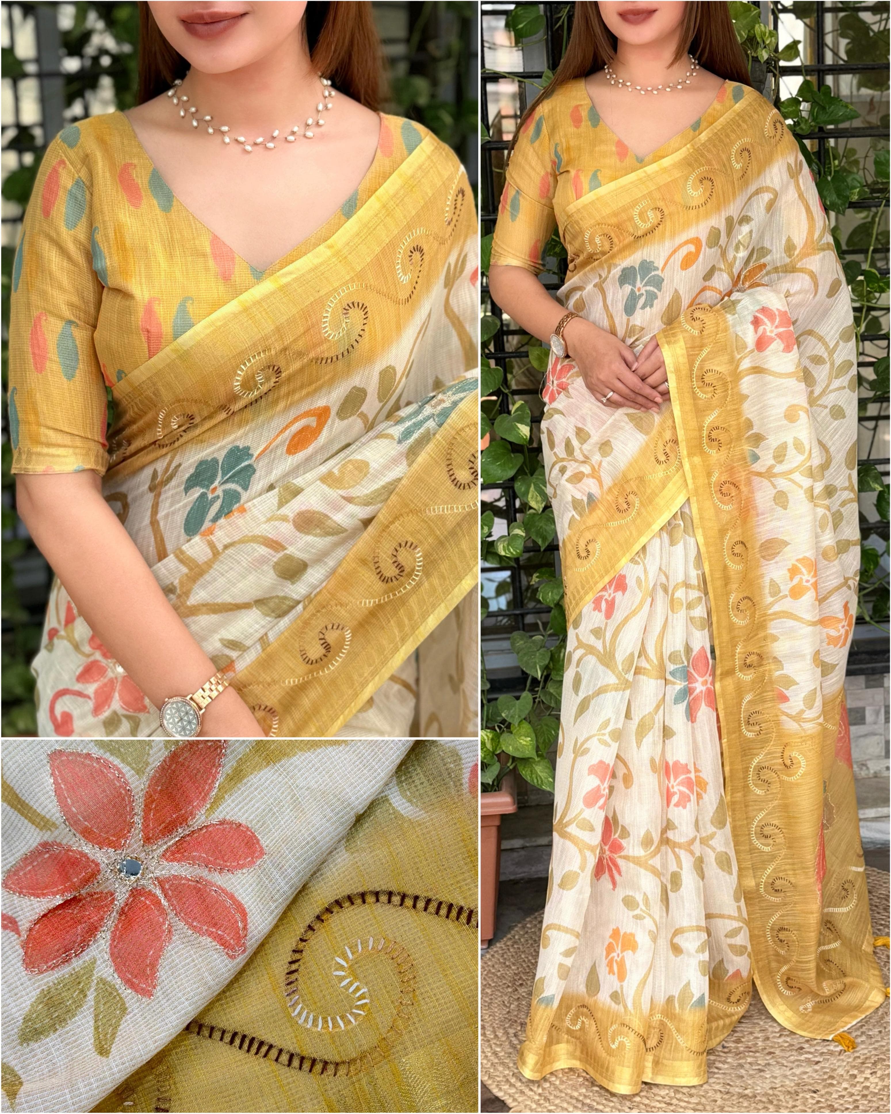 Simple yet elegant SAREE