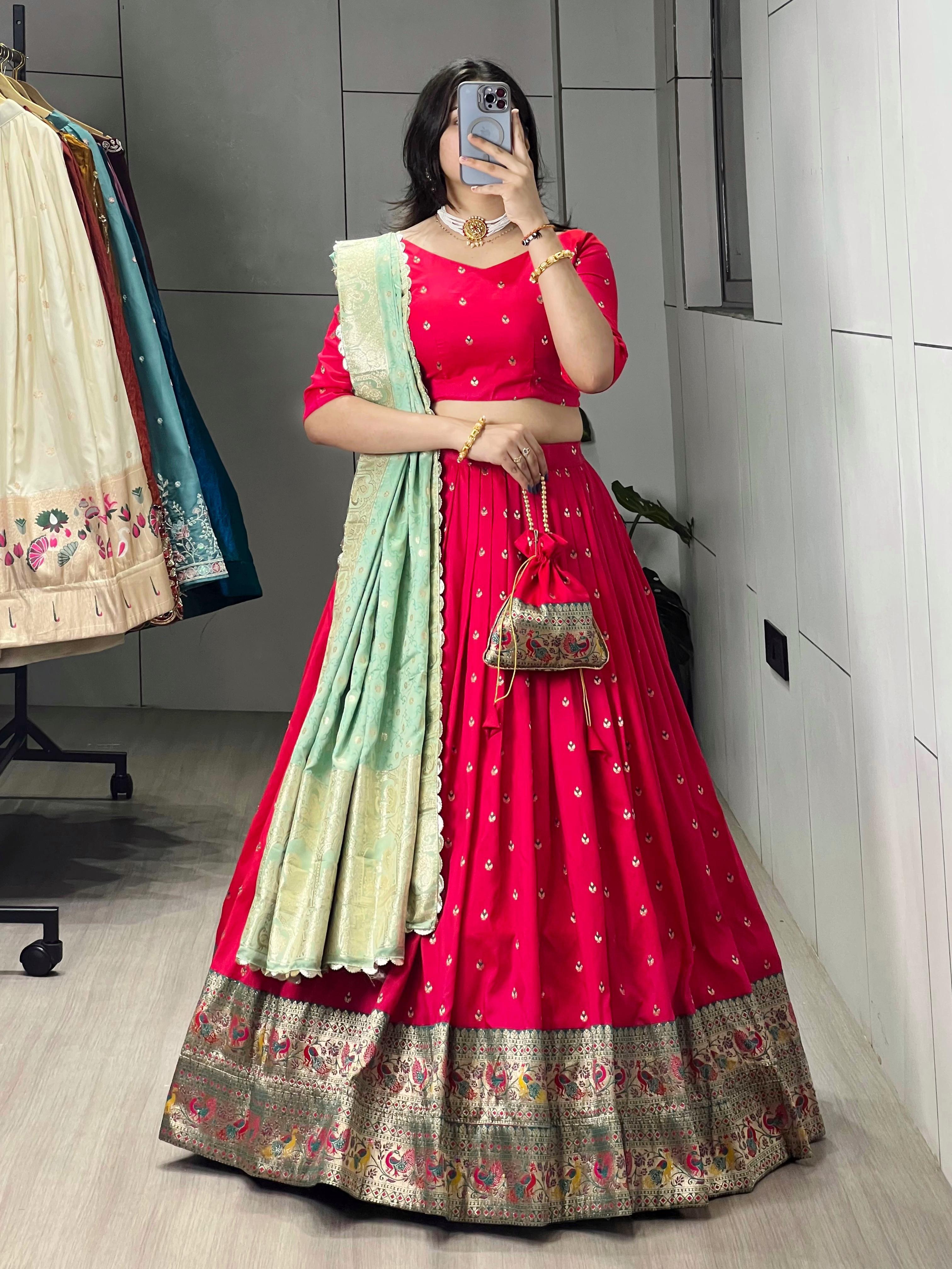 Paithani Silk Lehenga choli 